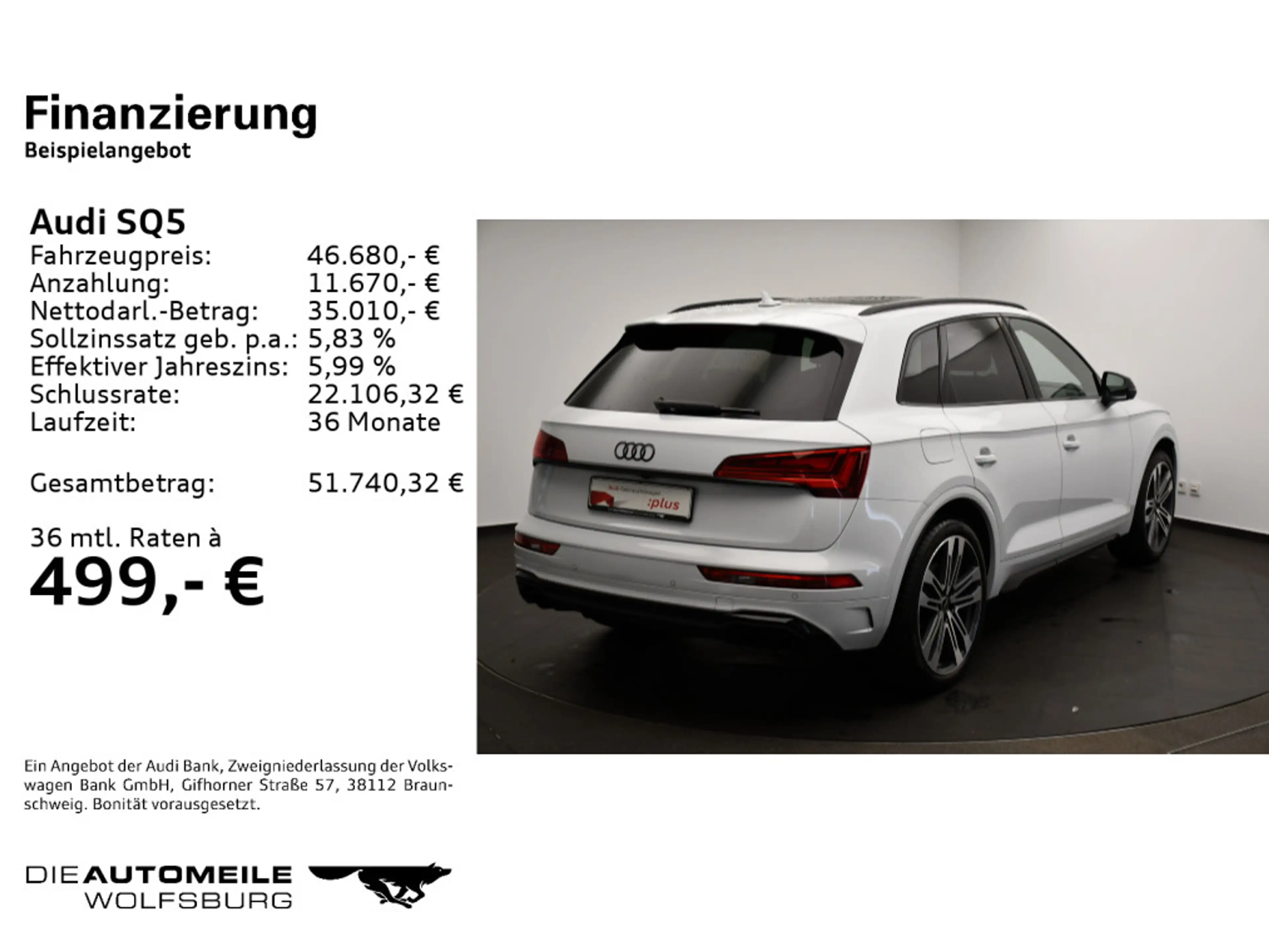 Audi SQ5 3.0 TDI quattro tiptronic basis Rückfahrkam/ — photo 2