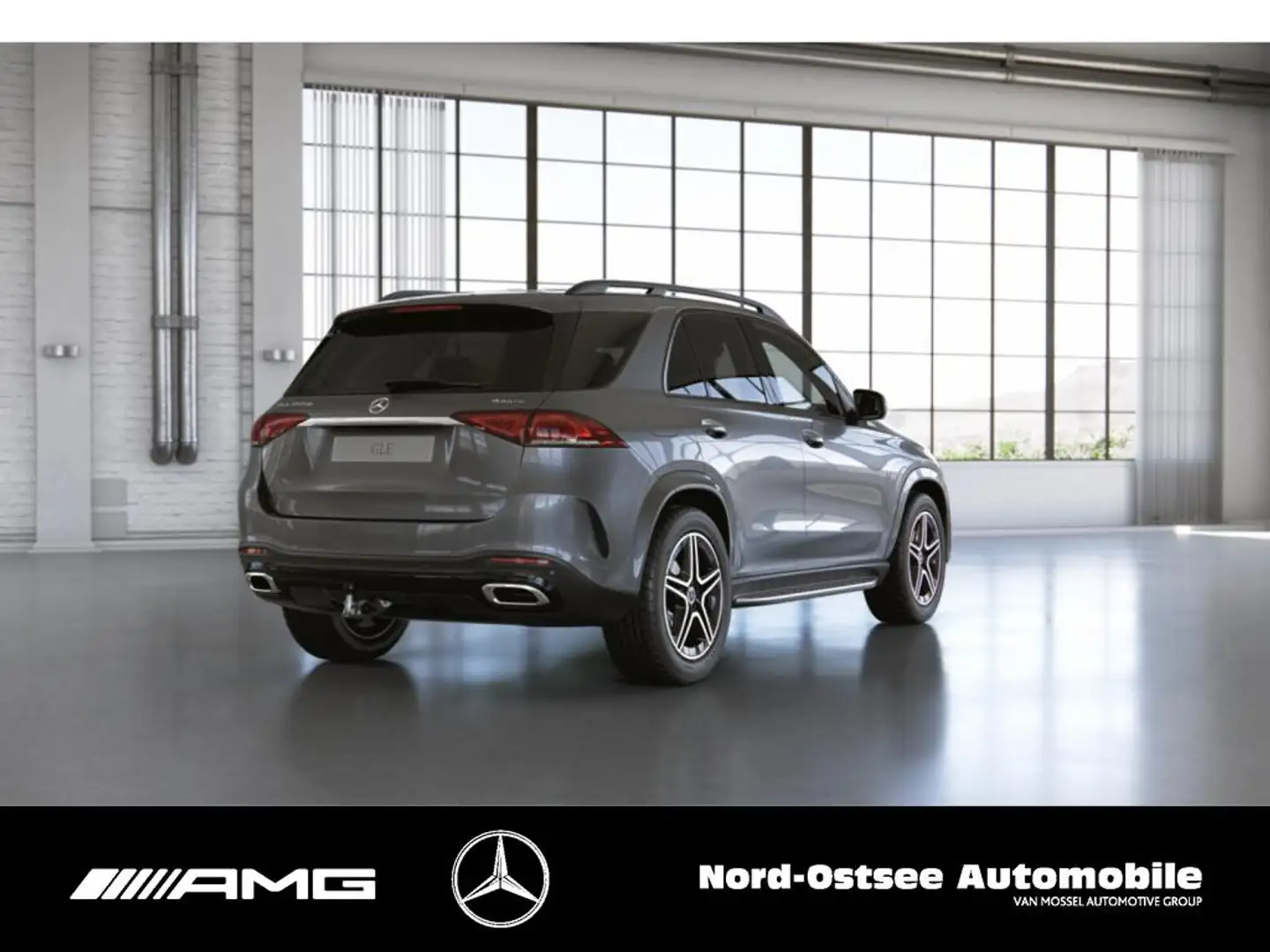 Mercedes-Benz GLE 350 de 4M AMG AHK AIRMATIC 360° BURMESTER Gris - 2