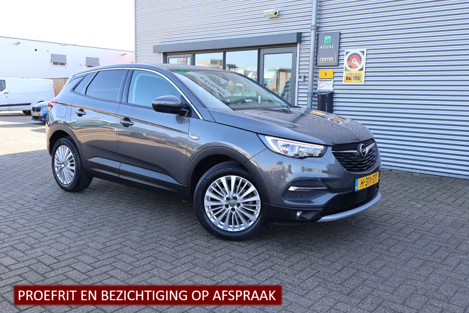 Opel Grandland X 1.2 Turbo Innovation 1e Eigenaar | Volledig Onderh Grau - 1