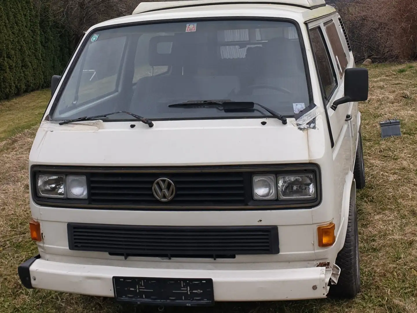Volkswagen T3 Mit Westfalia camping ausbau Beyaz - 2