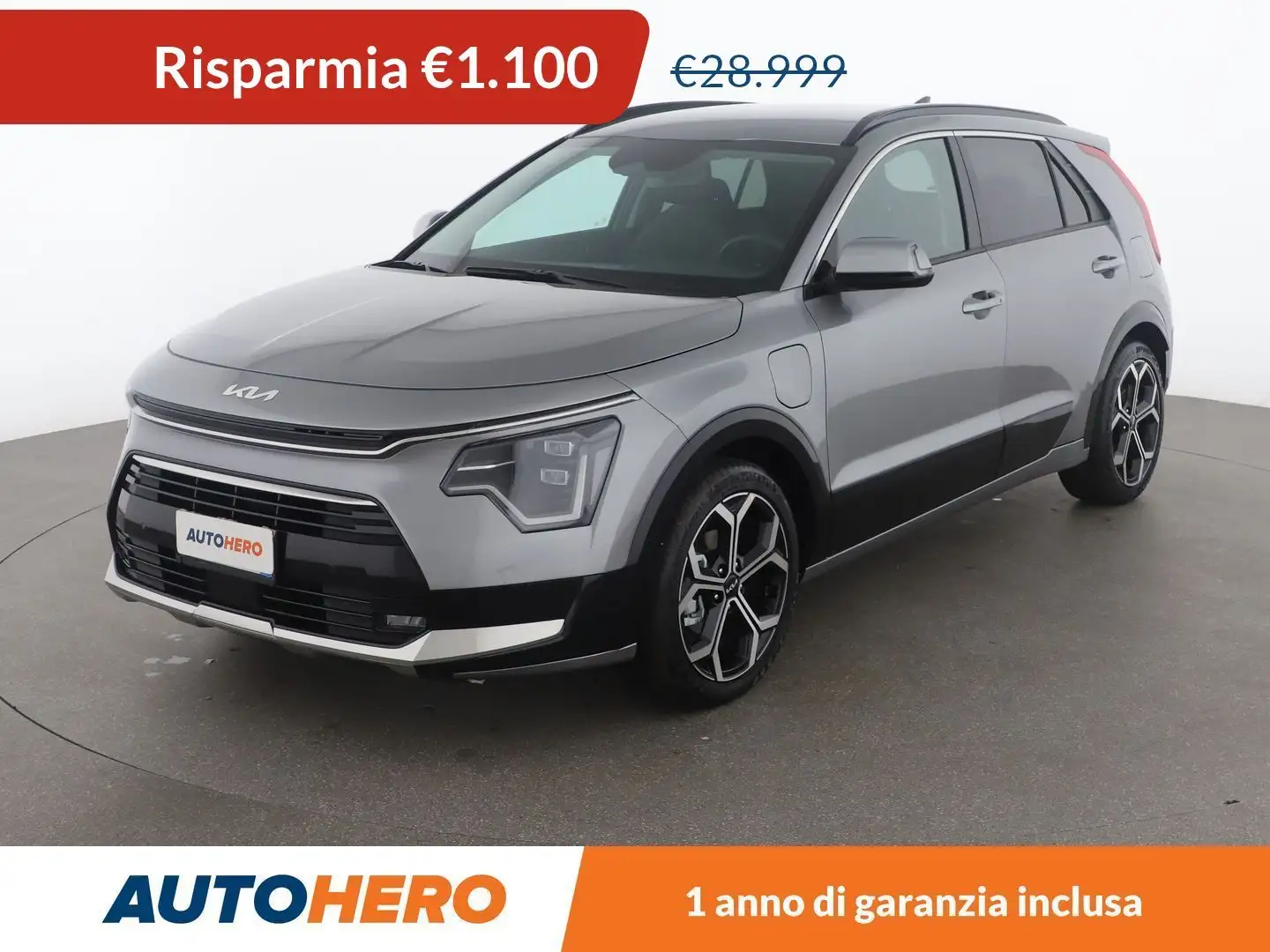 Kia Niro 1.6 Plug-in Hybrid Evolution PHEV Argento - 1