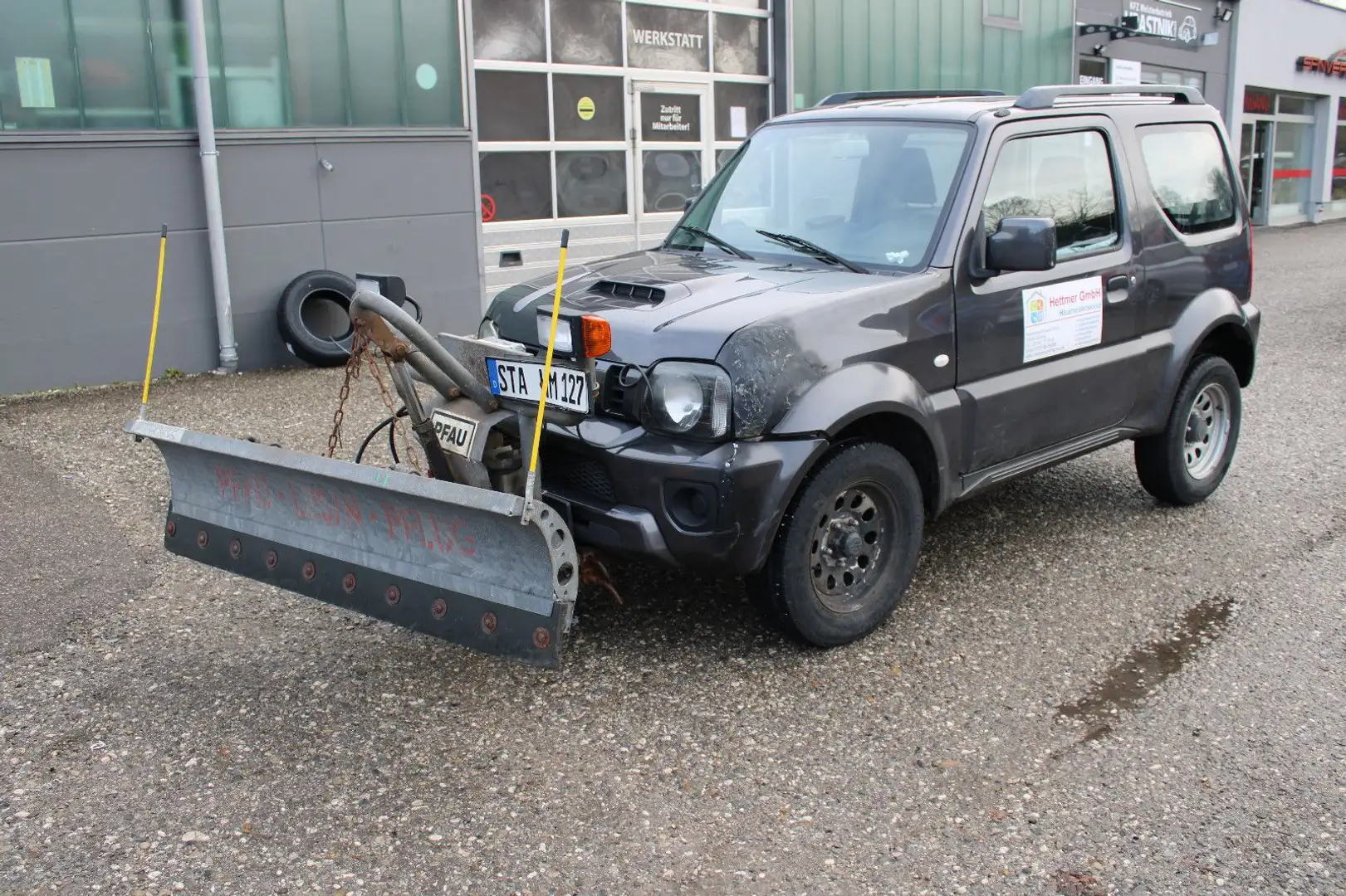 Suzuki Jimny 1.3 4WD WINTERDIENST SCHNEEPFLUG *EURO 6* Grau - 1