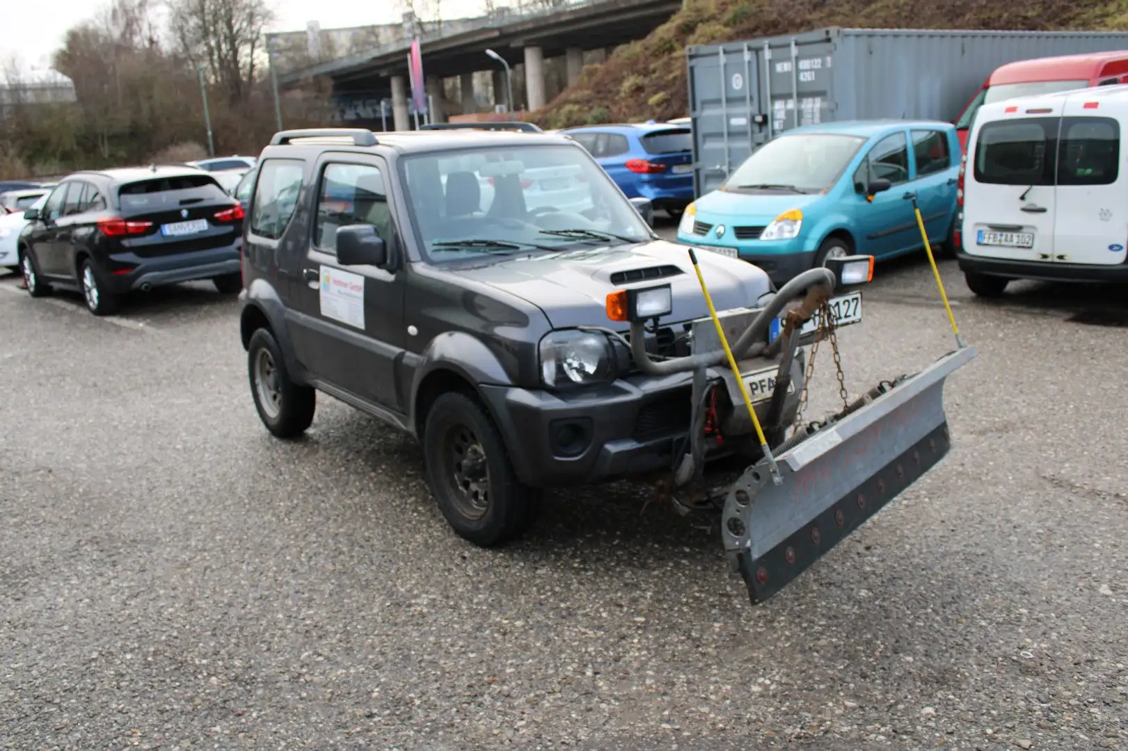 Suzuki Jimny 1.3 4WD WINTERDIENST SCHNEEPFLUG *EURO 6* Grau - 2