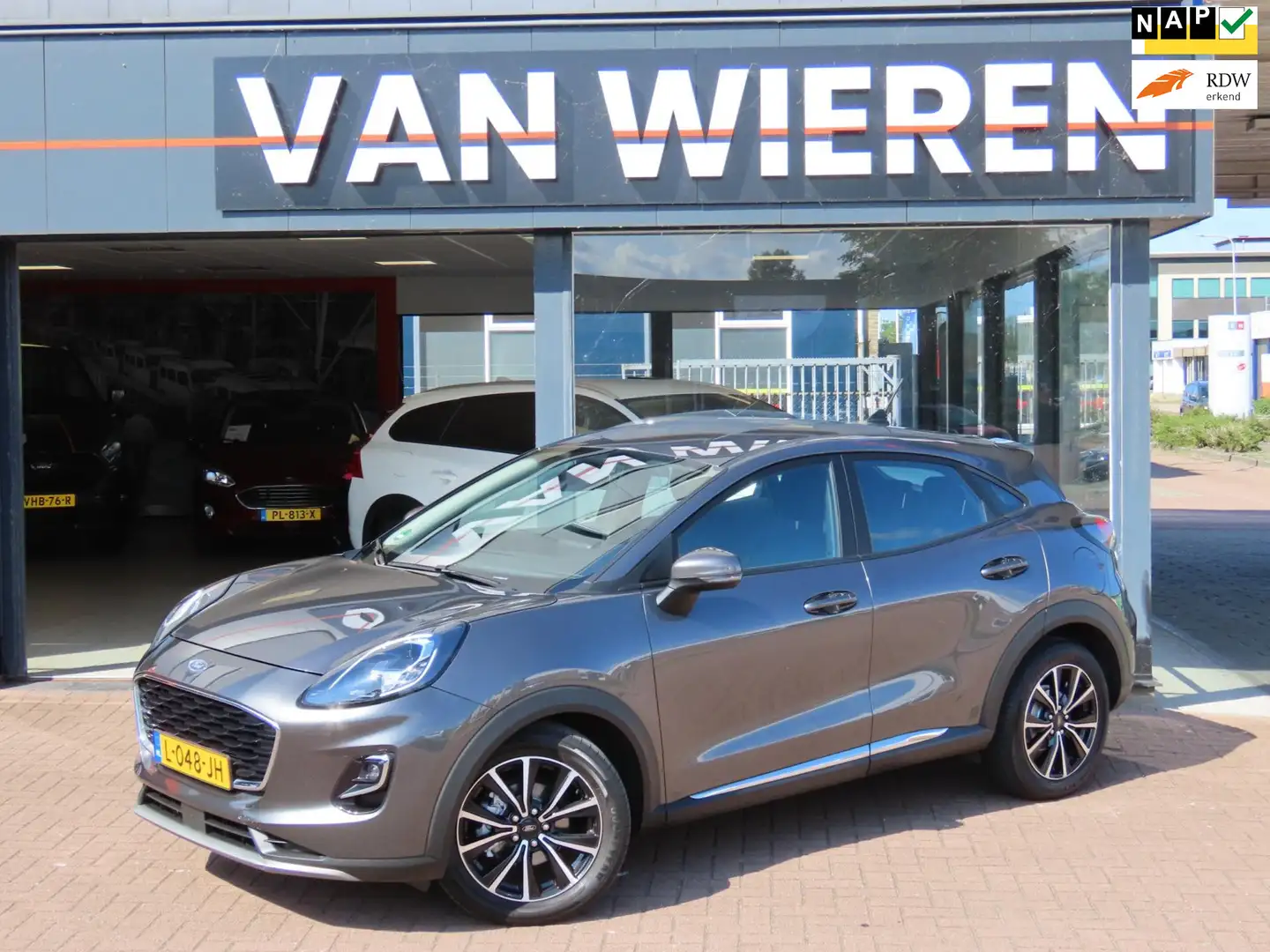 Ford Puma 1.0 EcoBoost Hybrid Titanium Trekhaak Winterpack C Gris - 1