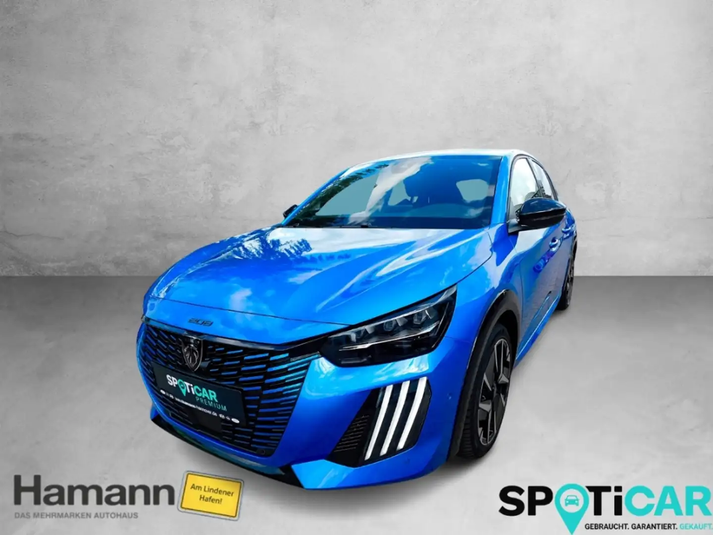 Peugeot 208 Hybrid 136 GT 1.2 2x Kamera Navi Ganzjahresreifen Blau - 1