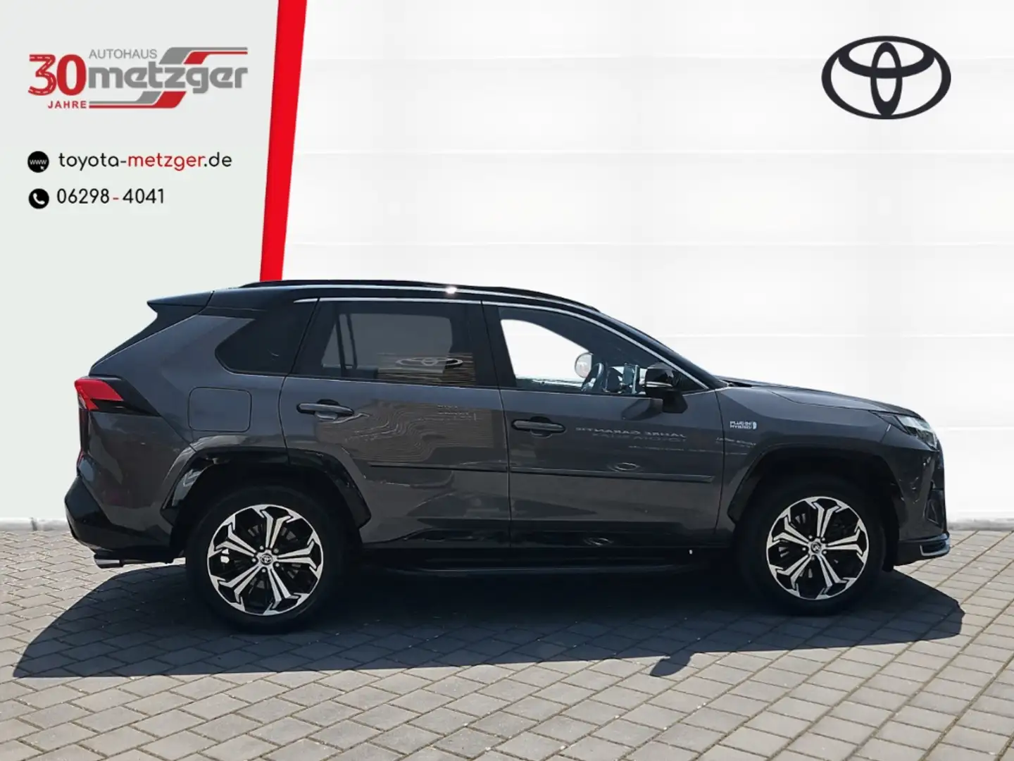 Toyota RAV 4 2.5 Plug-in Hybrid 4x4  +AHK-abnehmbar +Navi +Lede Grijs - 2