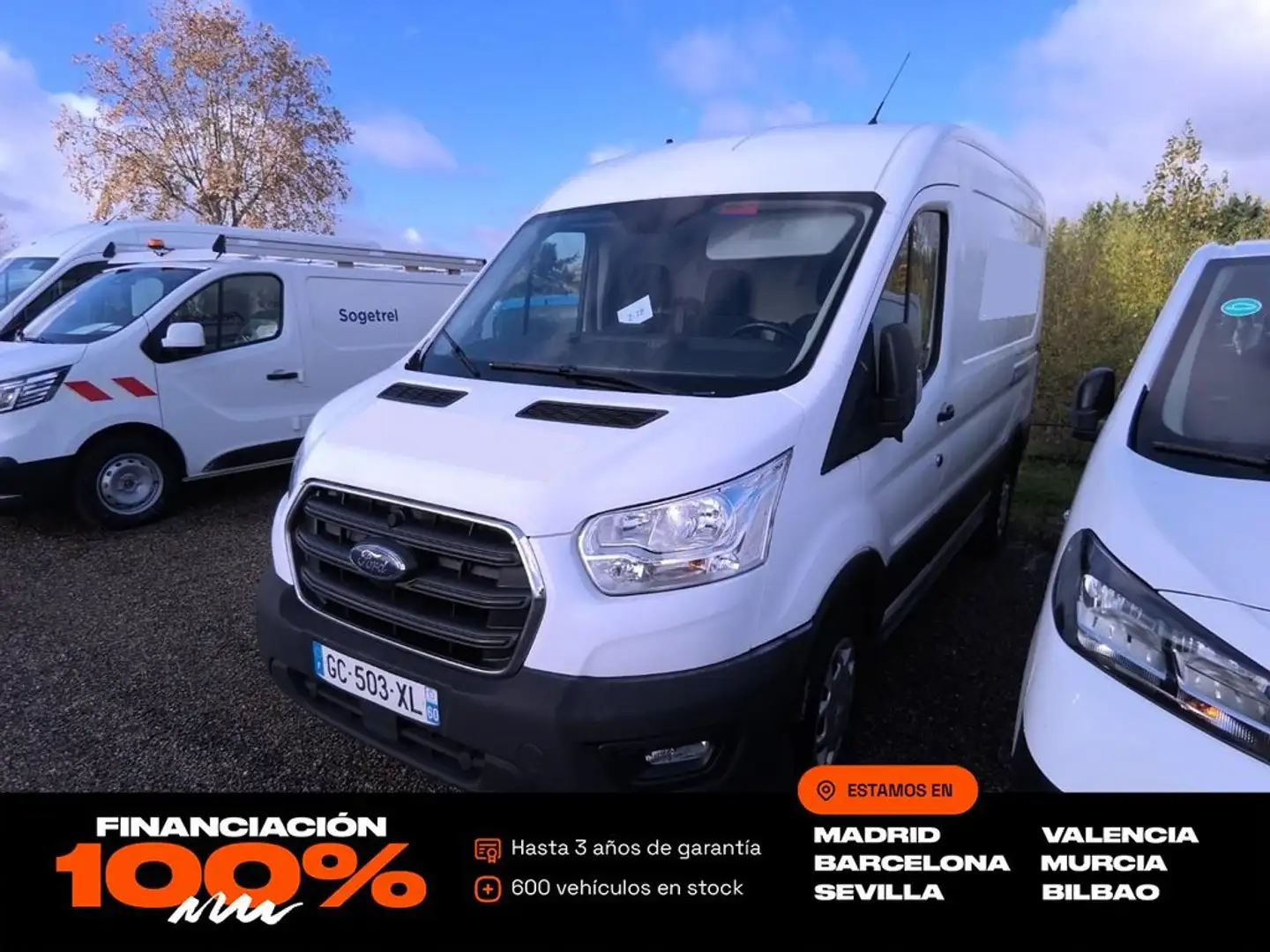 Ford Transit 2.0ECOBLUE 130CV L2H2 350 Blanco - 1