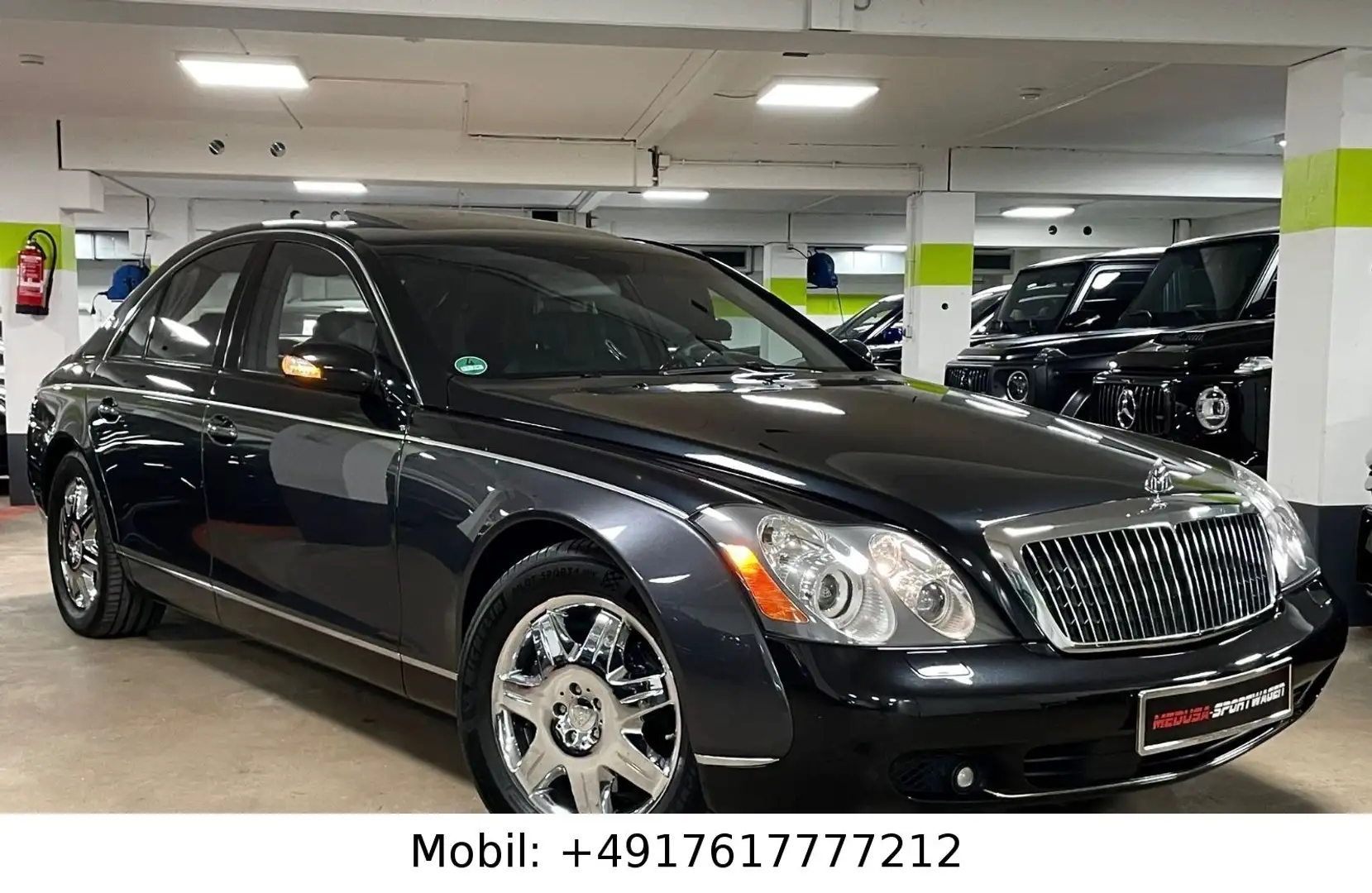 Maybach 57 MAYBACH 57 DUOTONE FIRSTCLASS FOND TV FULLOPTION Black - 1