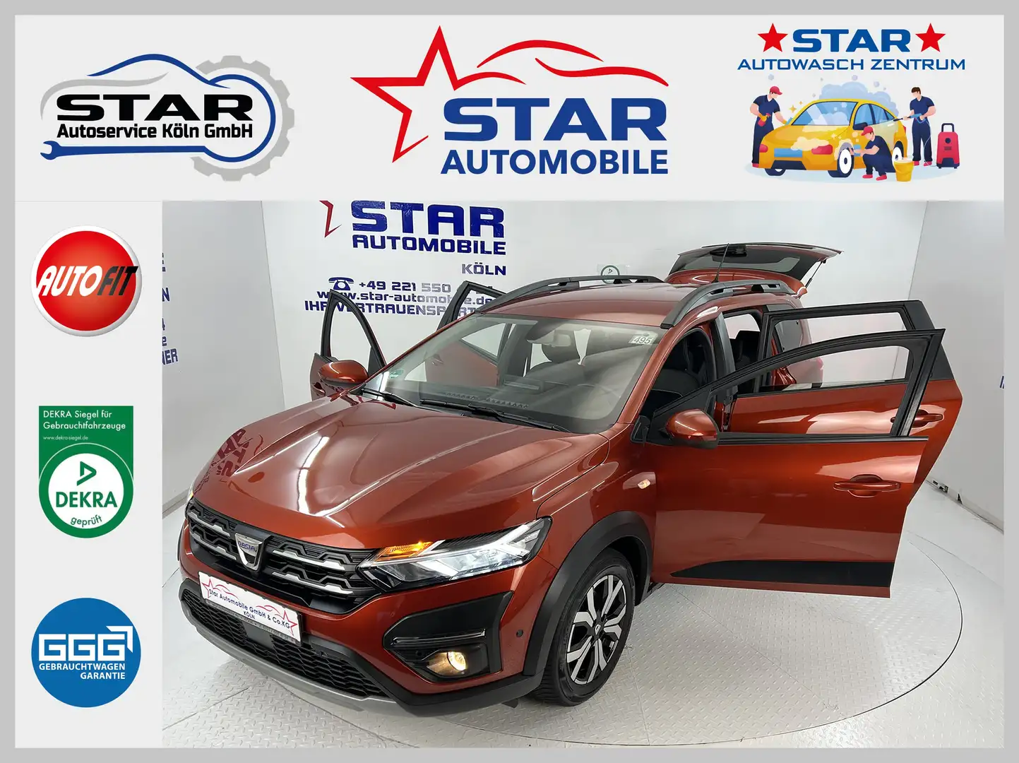 Dacia Jogger Jogger Comfort TCe 81KW*7.Sitzer*Komfort Plus*EU6d Braun - 1