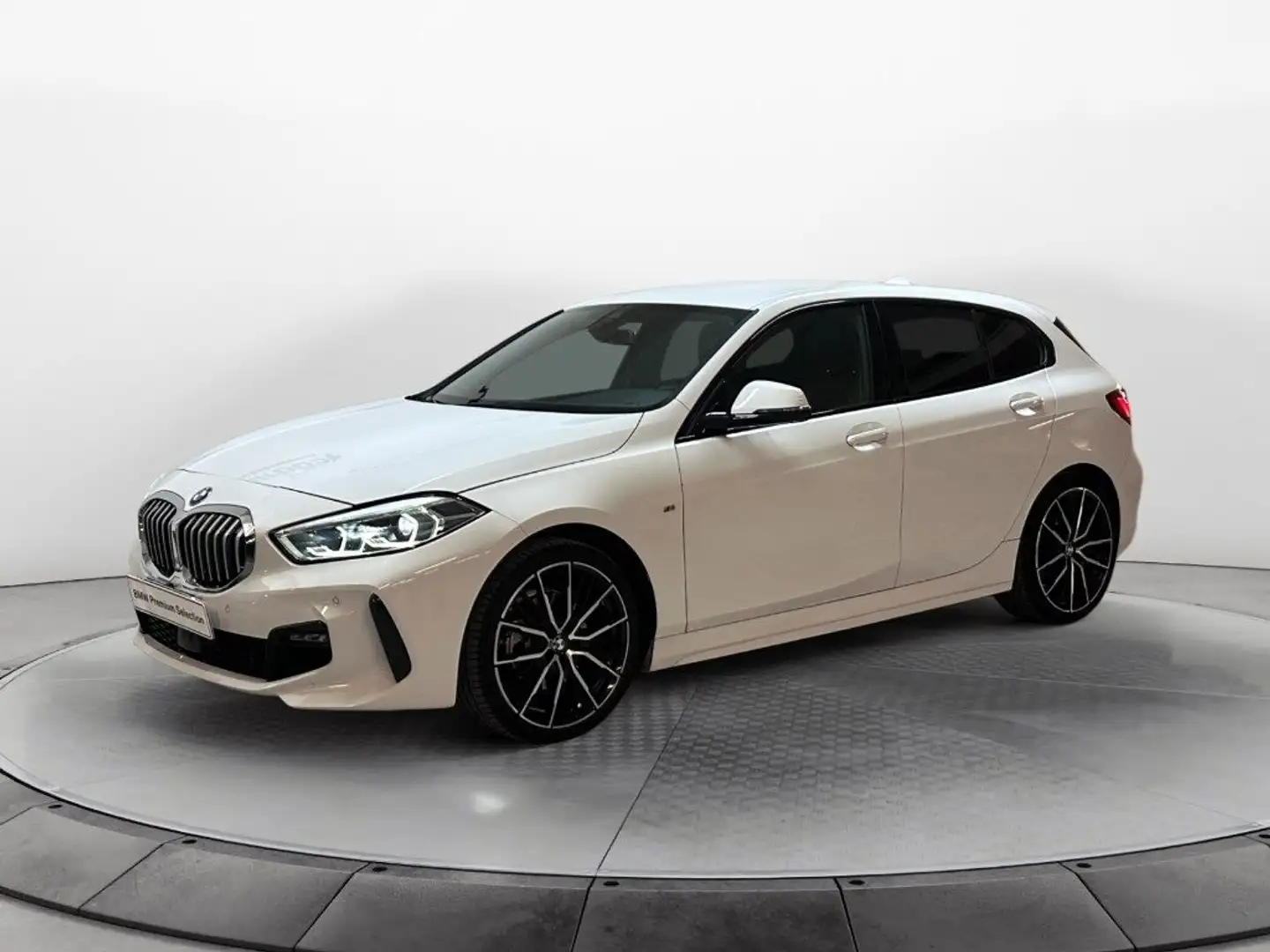 BMW 116 d Msport Blanc - 1