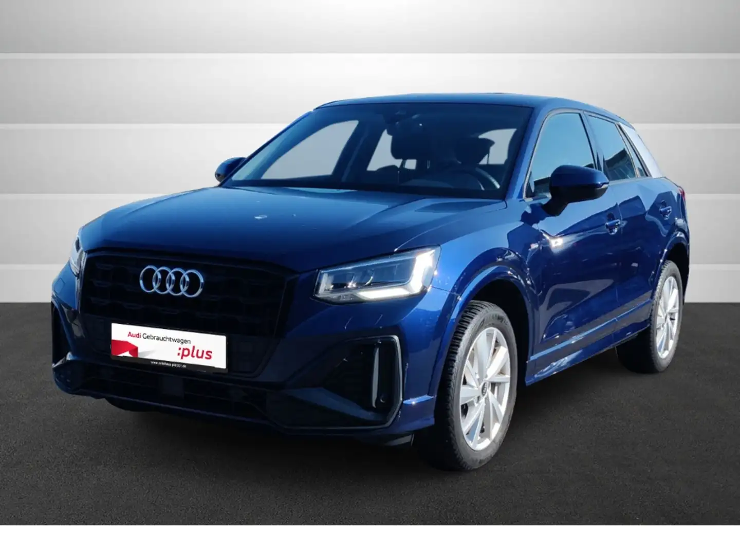 Audi Q2 35 TFSI S line S tronic ACC Navi Leder Keyless Blau - 2