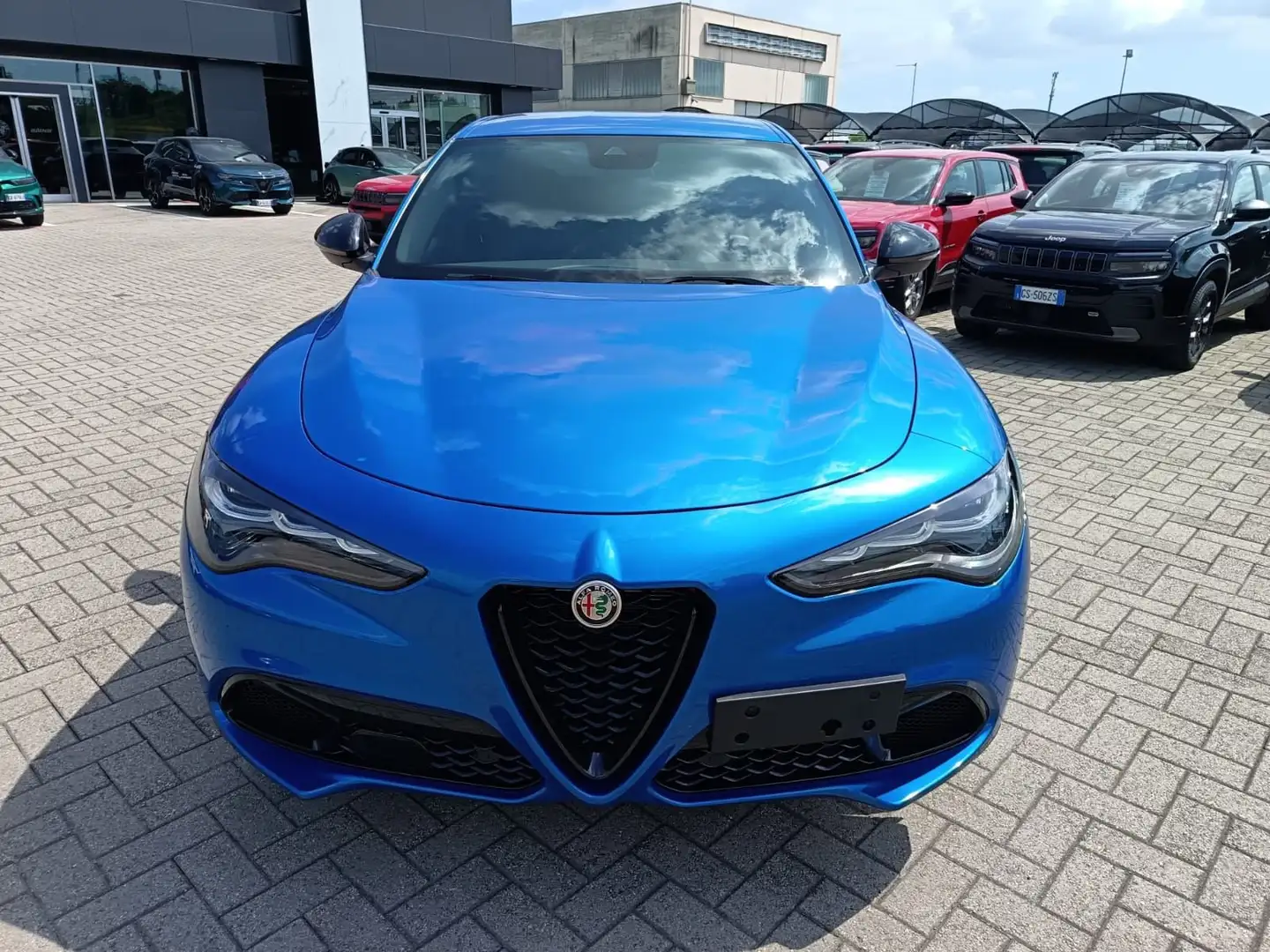 Alfa Romeo Stelvio 2.2 Turbodiesel 210 CV AT8 Q4 Veloce Blu/Azzurro - 2