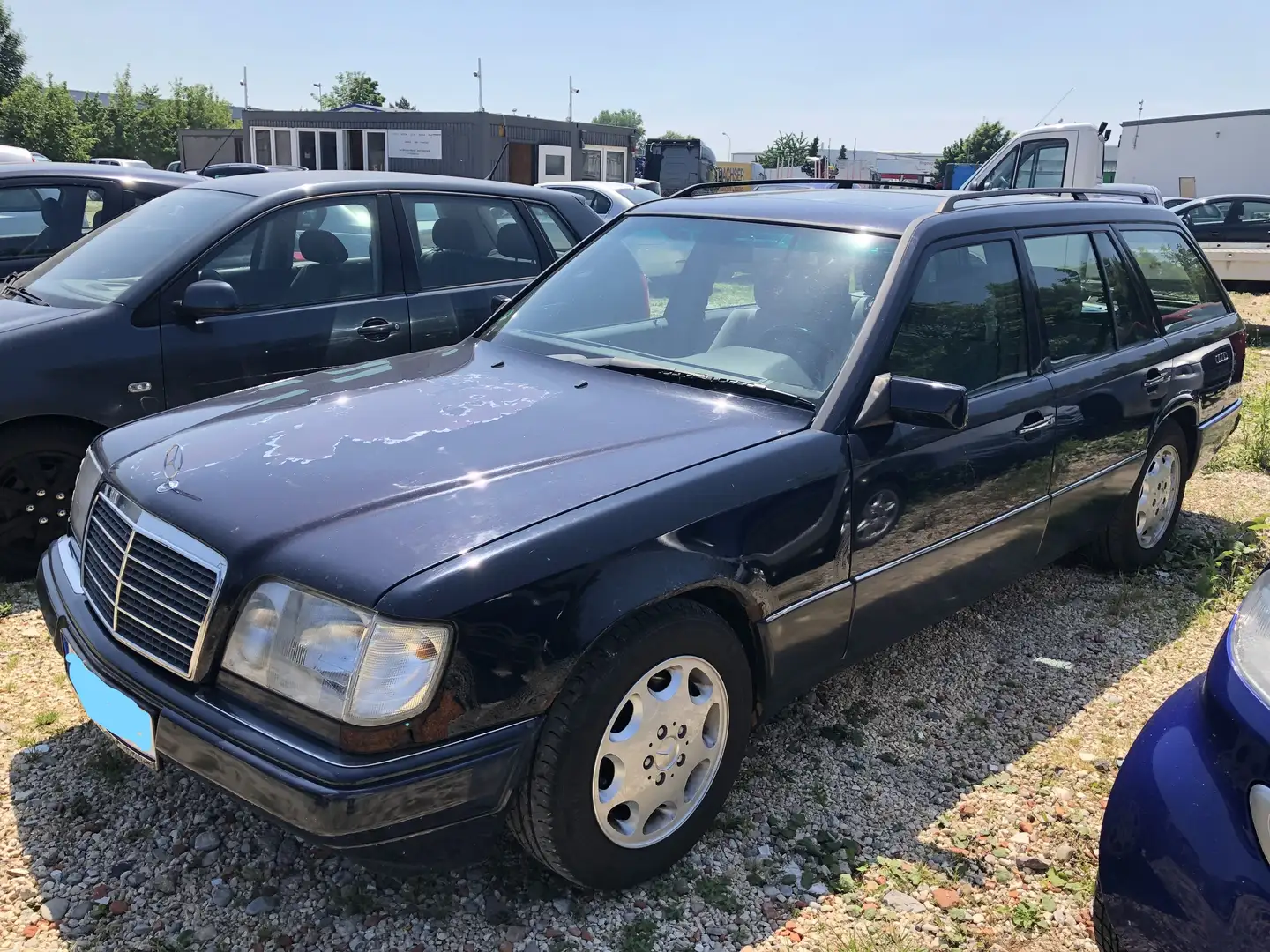 Mercedes-Benz E 220 E-Klasse T Kék - 1