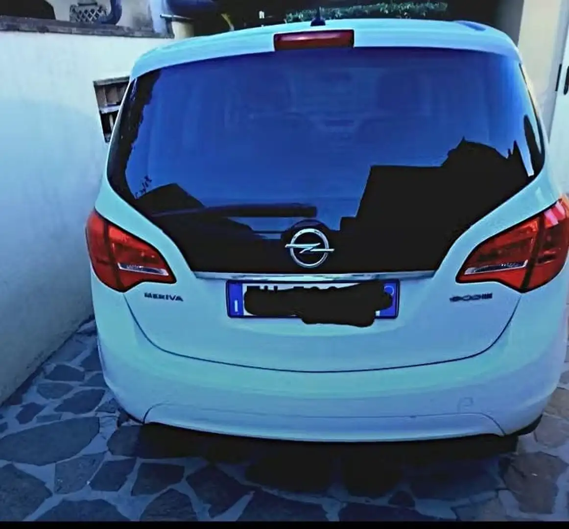 Opel Meriva 1.3 cdti ecoflex Club c/esp fap Bianco - 2