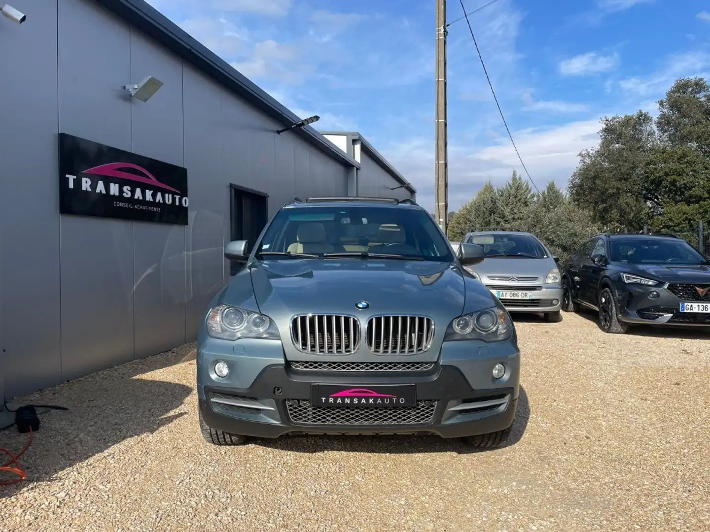 BMW X5 E70 xDrive35d 286ch Luxe A / 7 Place / Attelage Šedá - 2