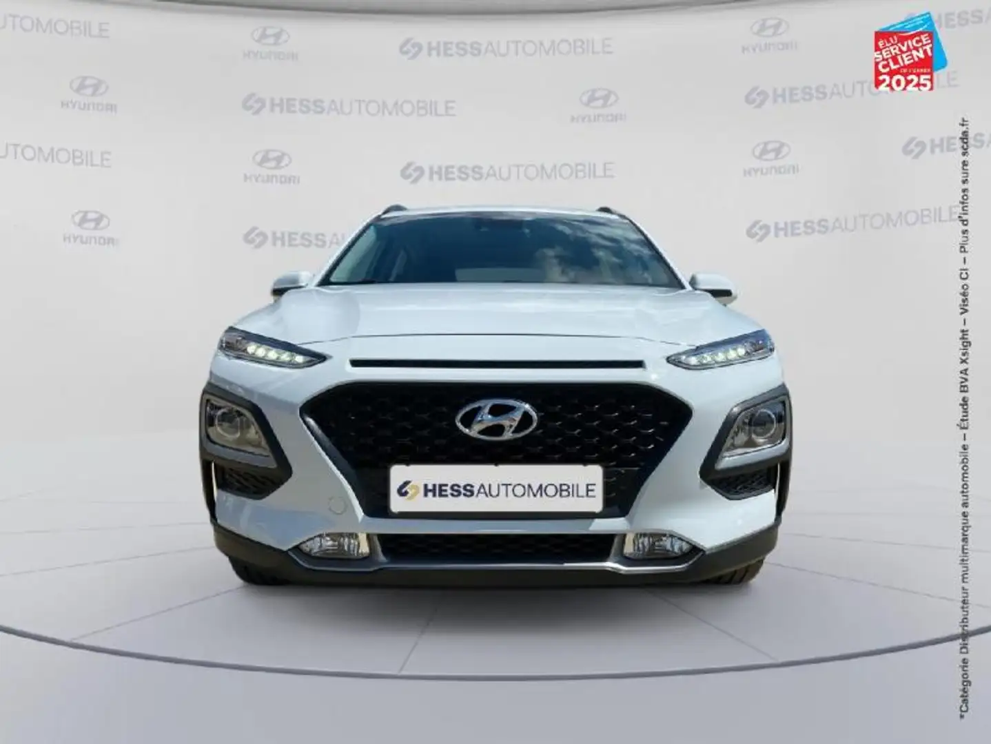 Hyundai KONA 1.6 GDi 141ch Hybrid Intuitive DCT-6 Camera Blanc - 2