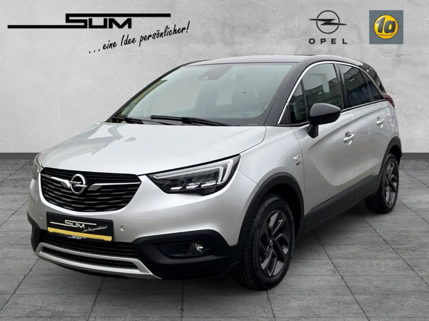 Opel Crossland Jahre 120 Jahre 1.5D AT6 PS S&S Navi Parkhilfe uvm Silber - 1