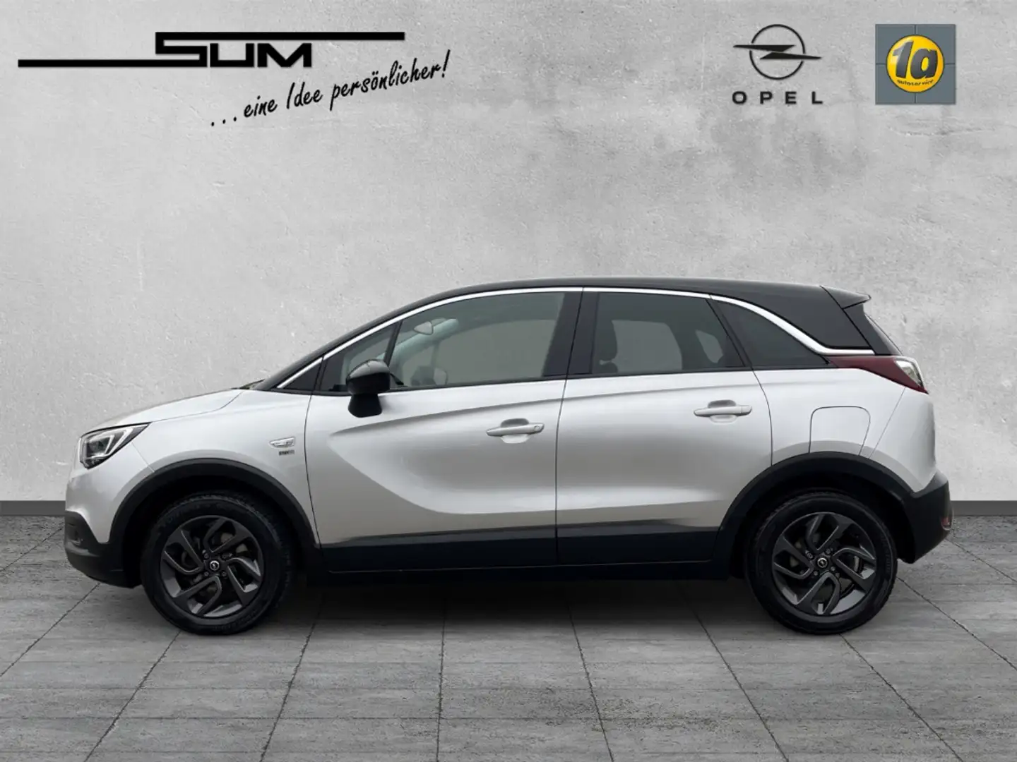 Opel Crossland Jahre 120 Jahre 1.5D AT6 PS S&S Navi Parkhilfe uvm Silber - 2