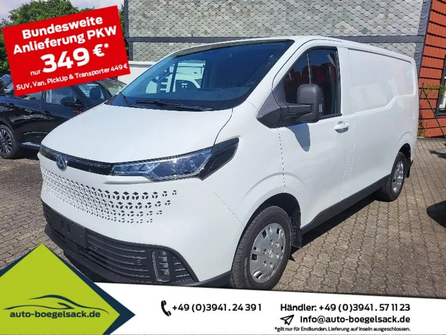 Maxus eDeliver 7 L1H1+AKKU-88kWh+370km REICHWEITE-WLTP Weiß - 1