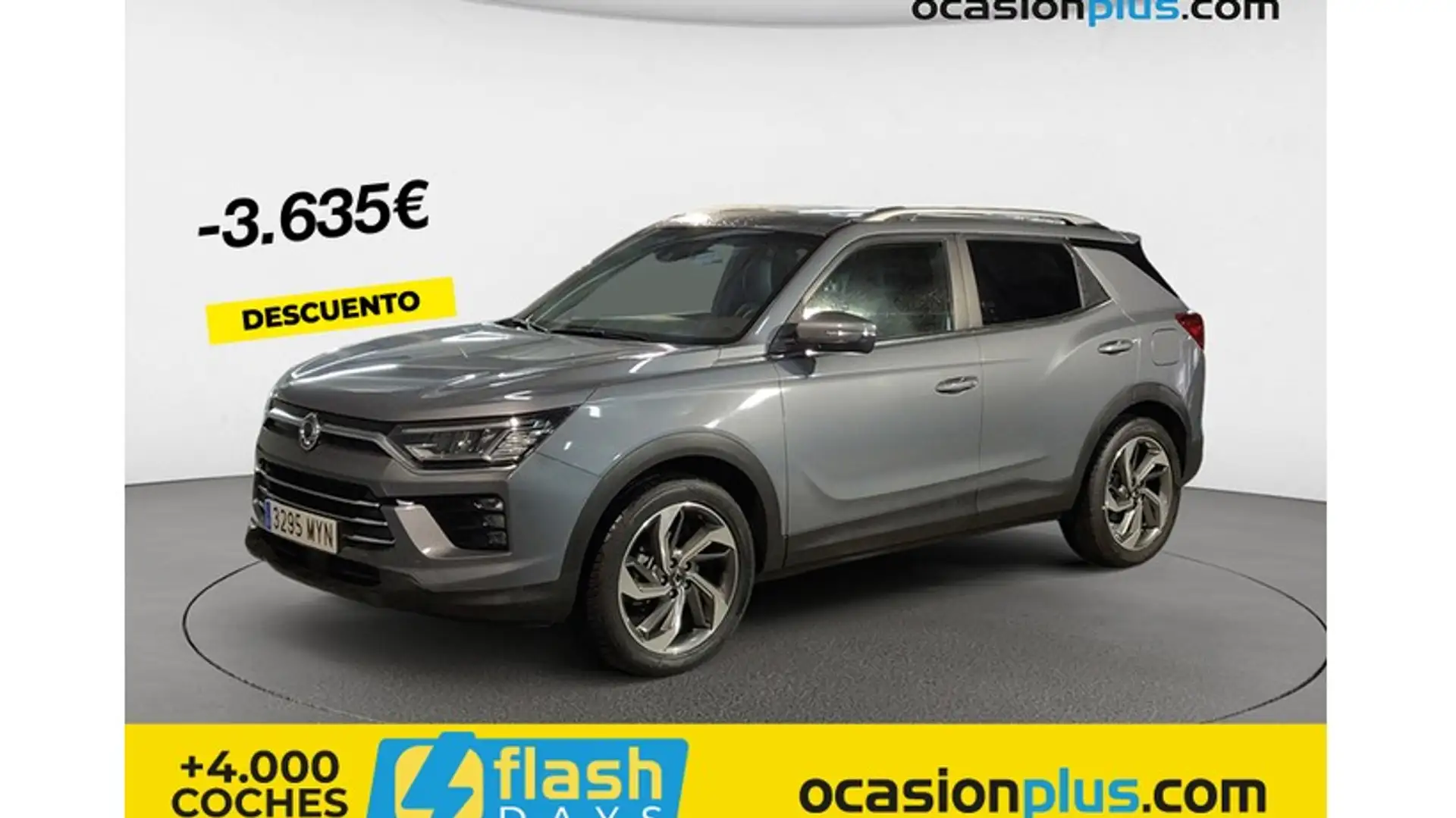SsangYong Korando G15 Limited 4x4 Aut. Plateado - 1