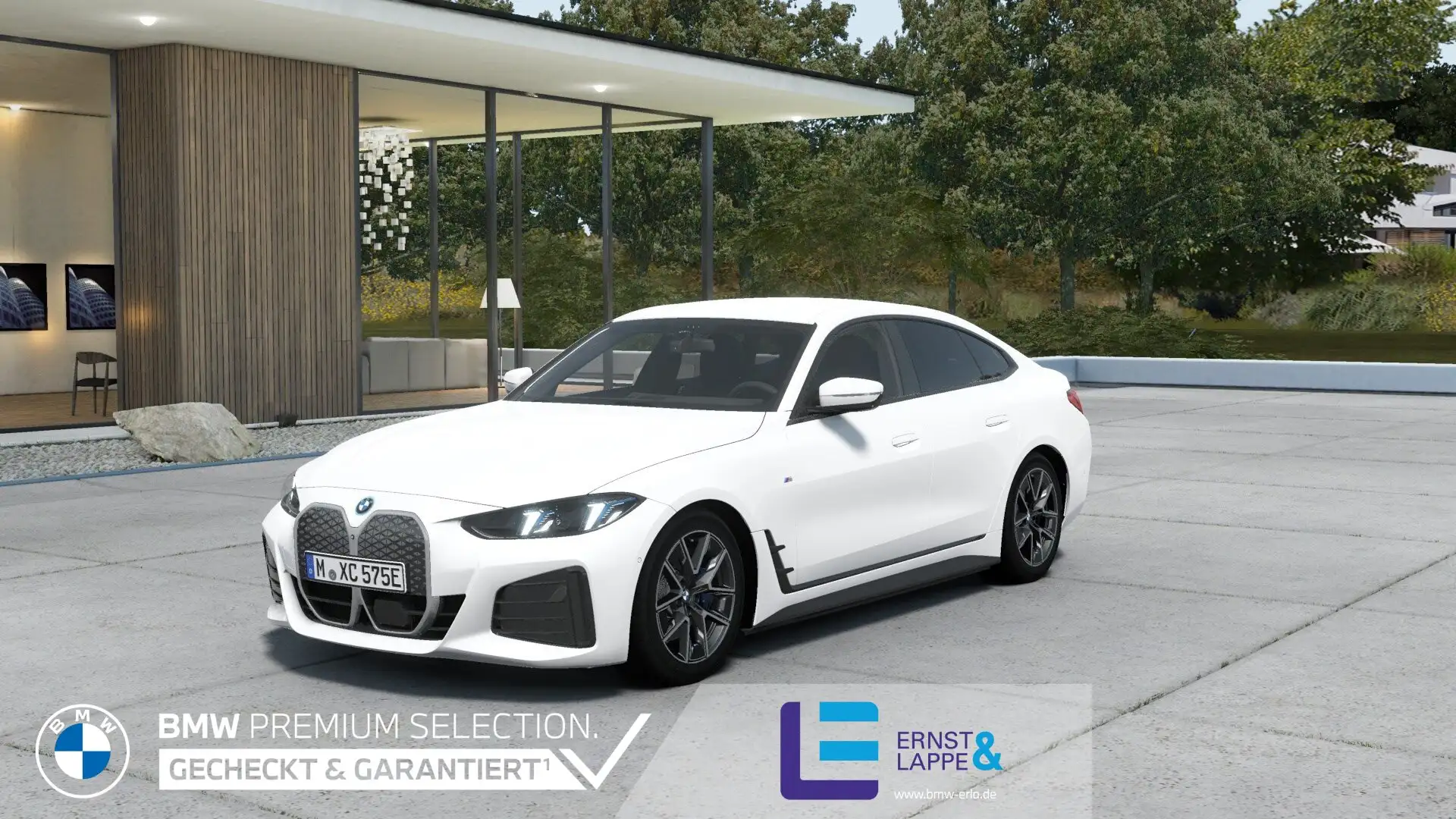 BMW i4 eDrive40 M Sport || DrivingAssProf. 360° Weiß - 1