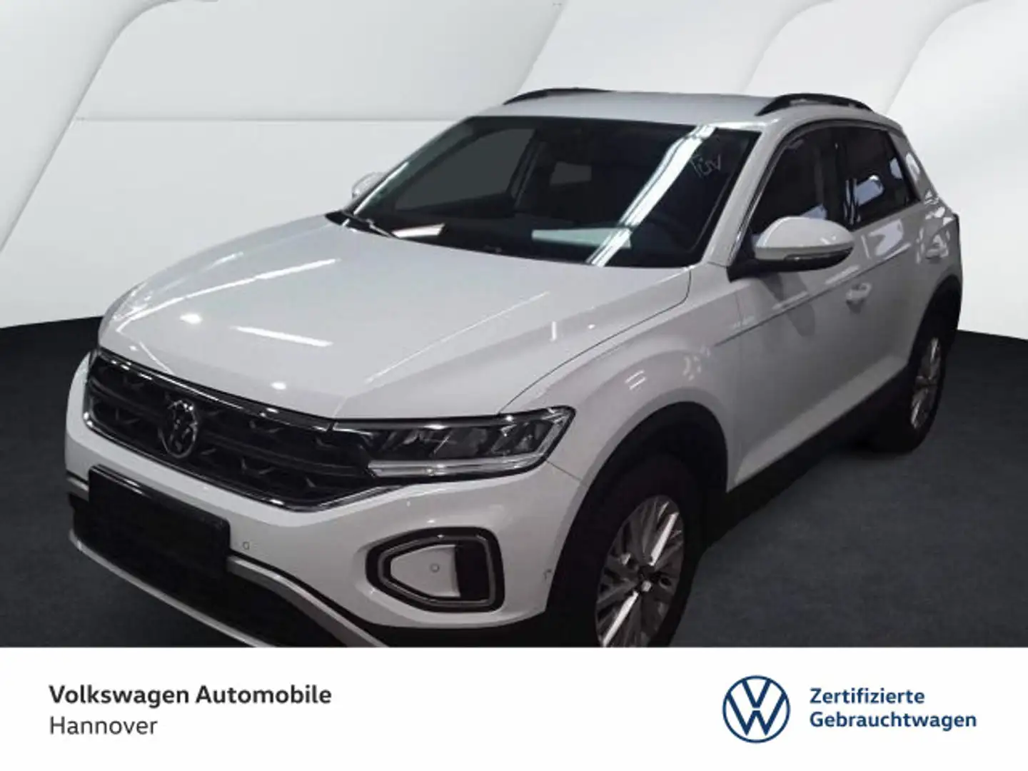 Volkswagen T-Roc 1.0 TSI Life Navi LED DigCockpit PDC SHZ Weiß - 1