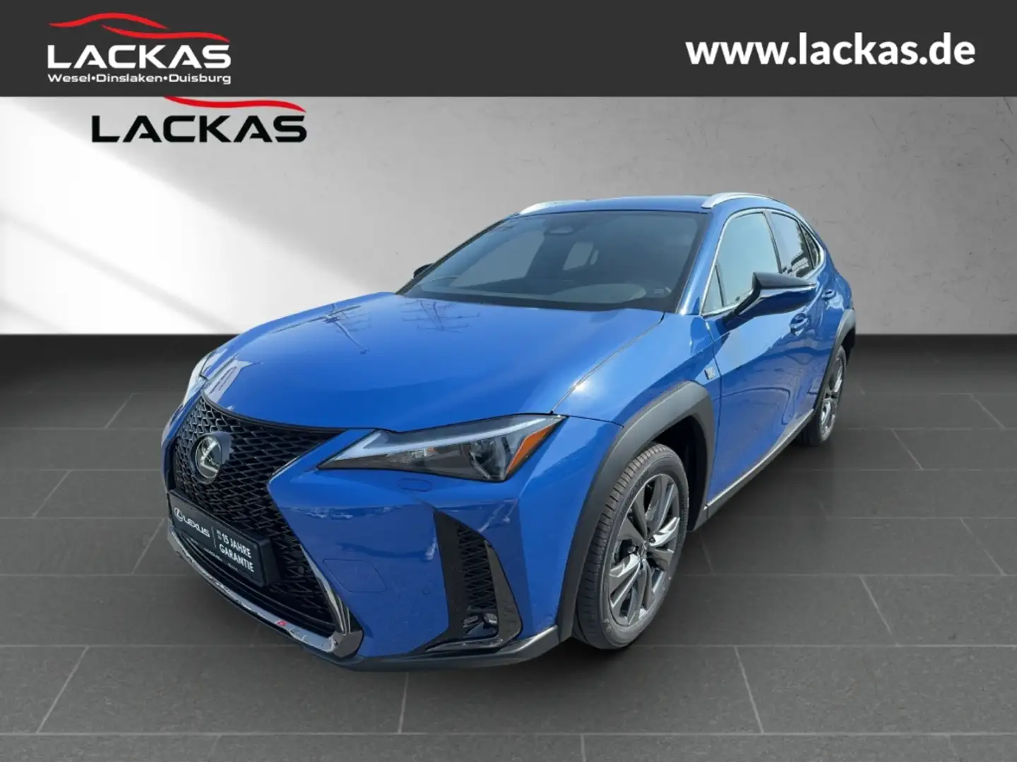 Lexus UX 300h F-SPORT*INDUKTION*TOTW.*15JH-GARANTIE*NEU* Modrá - 1
