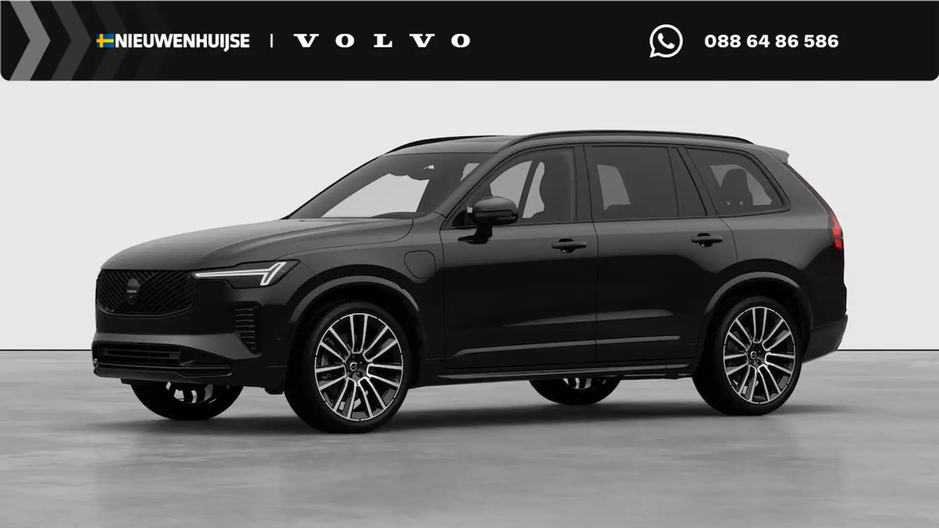 Volvo XC90 2.0 T8 Plug-in hybrid AWD Ultra Black Ed. Exec. | Zwart - 1