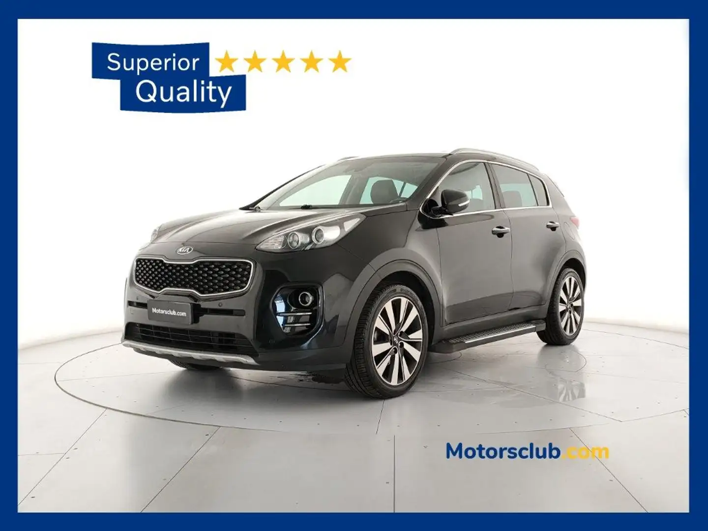 Kia Sportage 1.7 CRDI 141 CV DCT7 Nero - 1