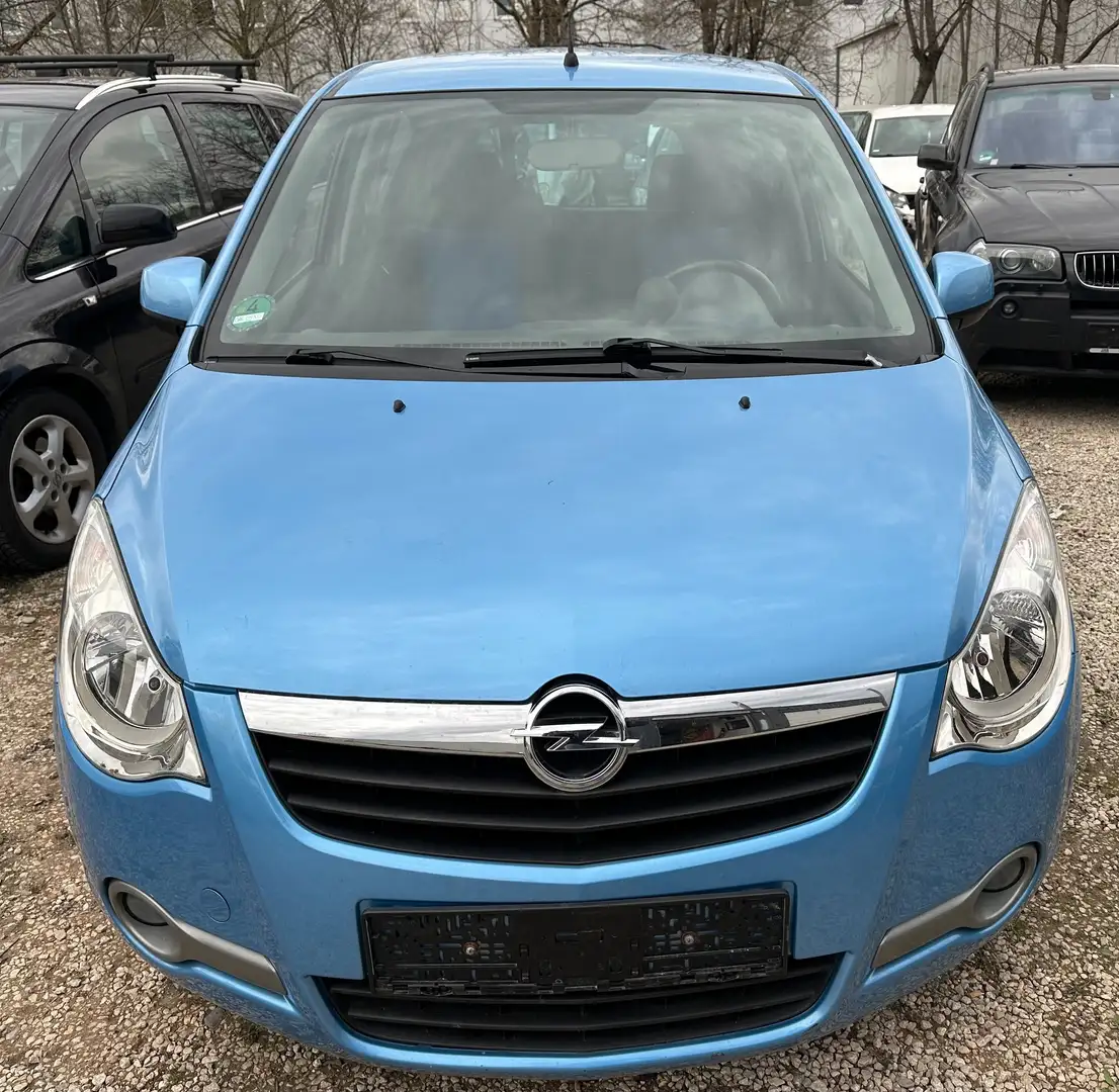Opel Agila Edition Blauw - 1
