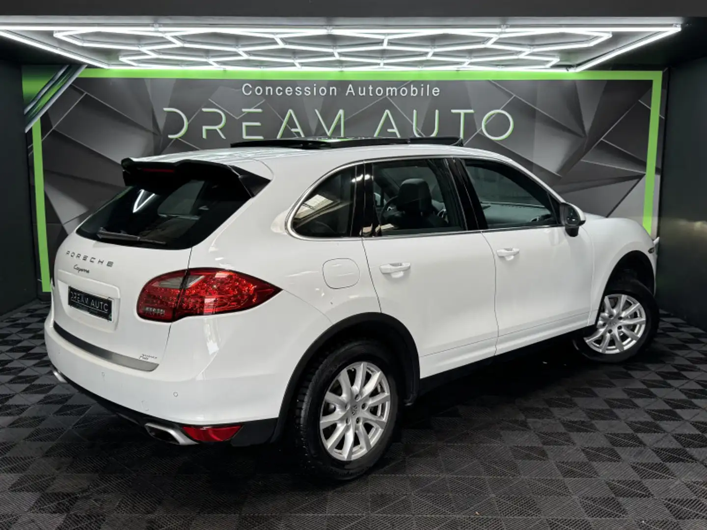 Porsche Cayenne (958) DIESEL Blanc - 2