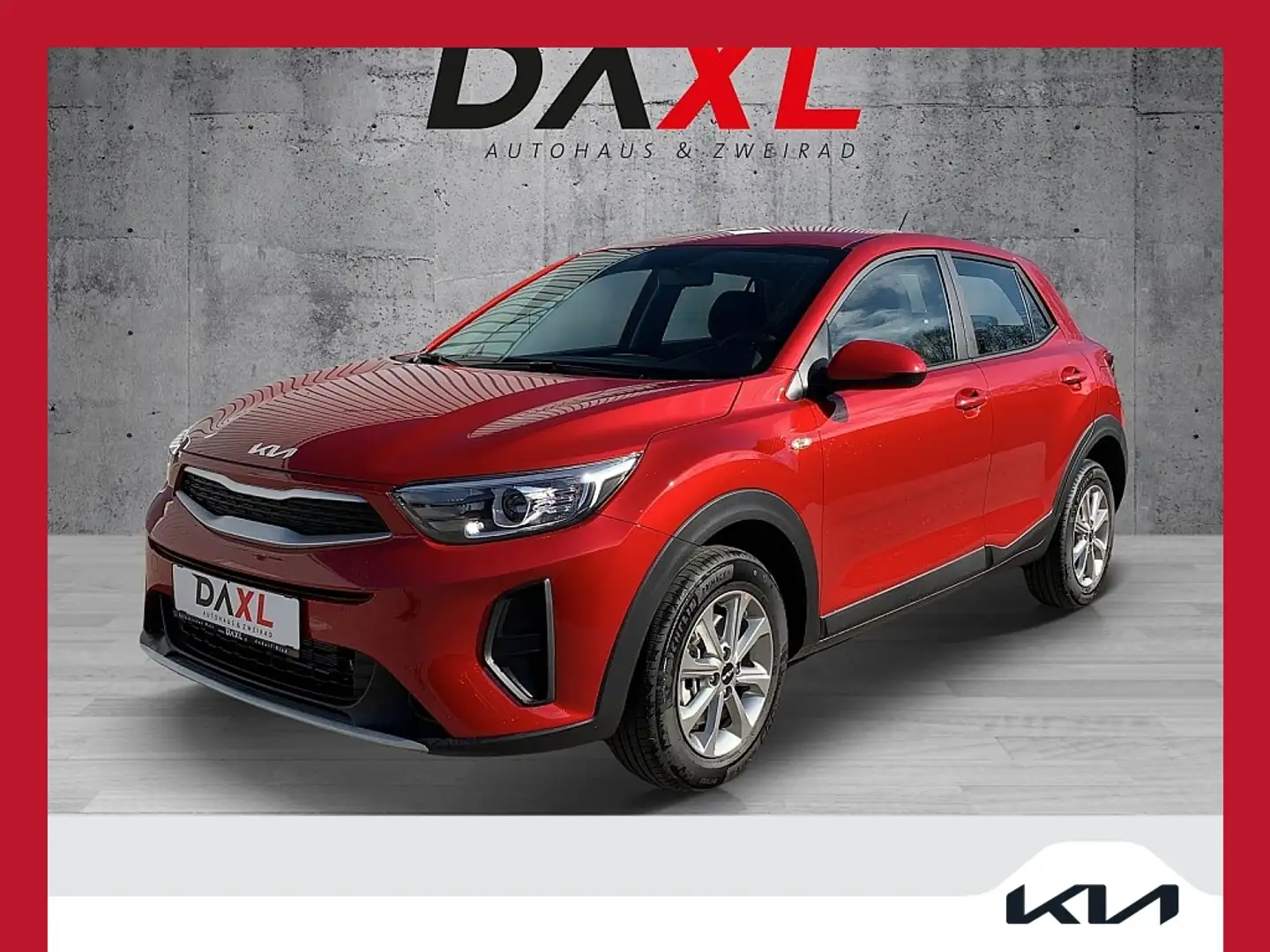 Kia Stonic 1,0 TGDI GPF ISG Titan *VFW* Rouge - 1