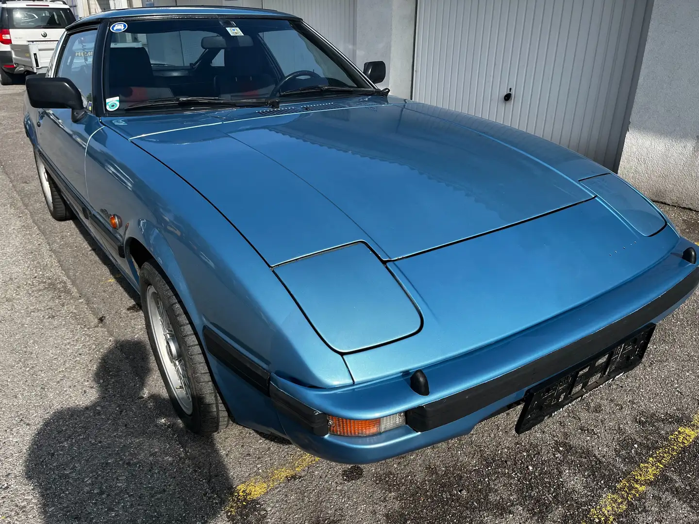 Mazda RX-7 Blau - 1