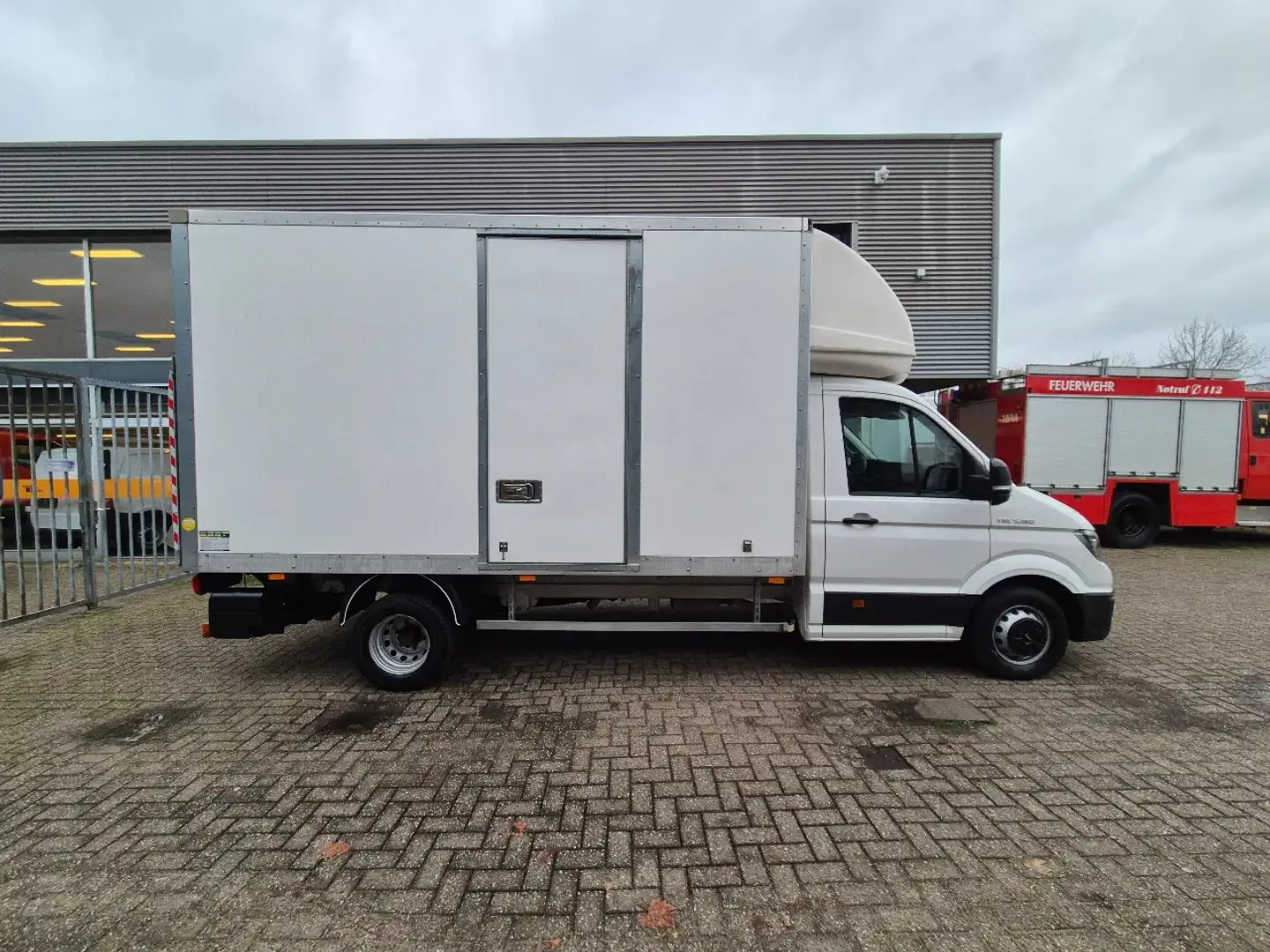 MAN TGE 5.180 Bakwagen/ Laadklep/ Automaat/ 22 KUB Blanc - 2