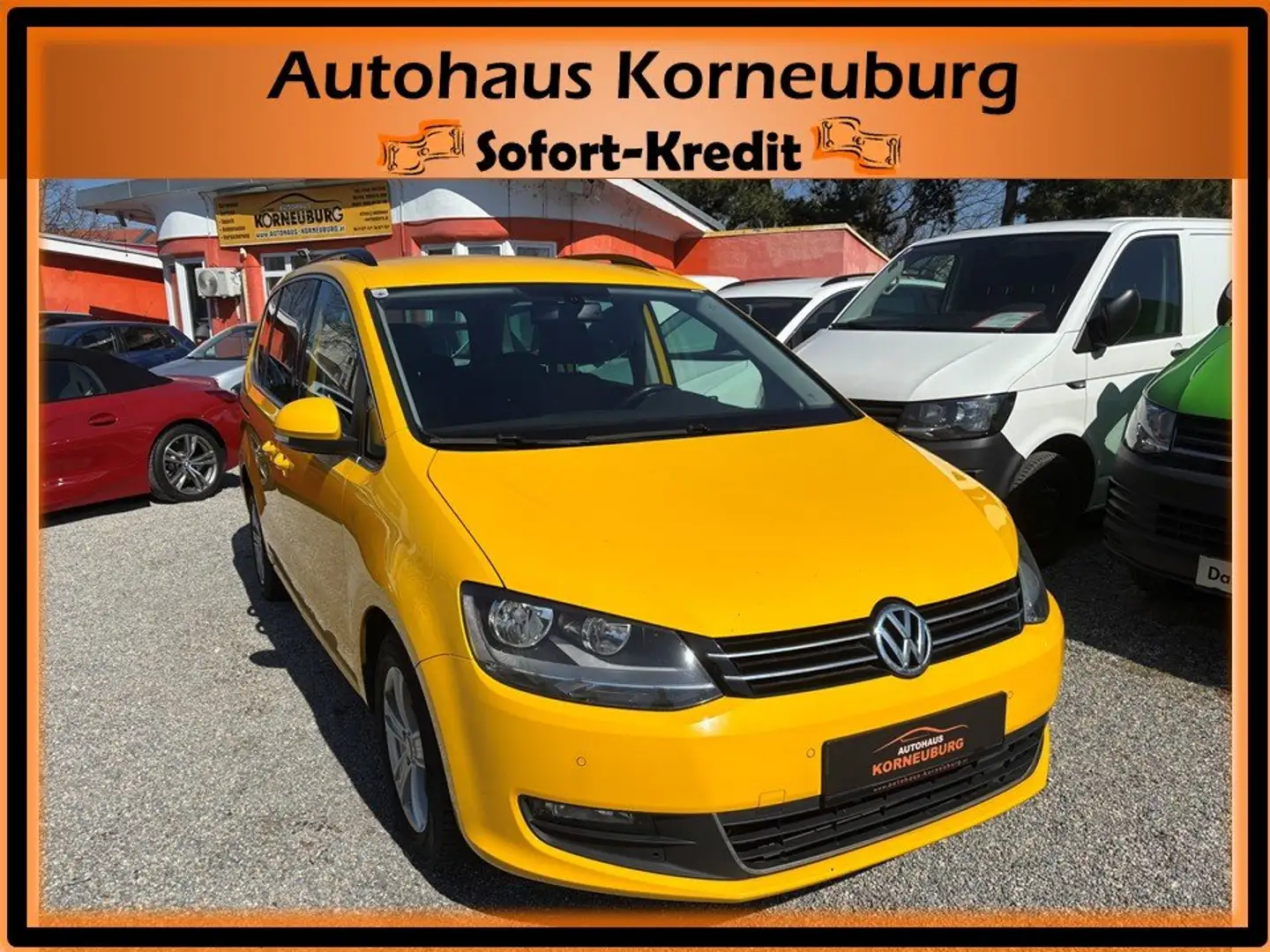 Volkswagen Sharan Comfortline 2,0 TDI**Anhängevorrichtung**PDC** Jaune - 1