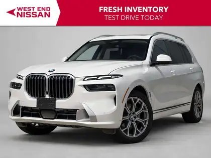 White 2023 BMW X7 SUV / Crossover All-Wheel Drive 8-Speed Automatic