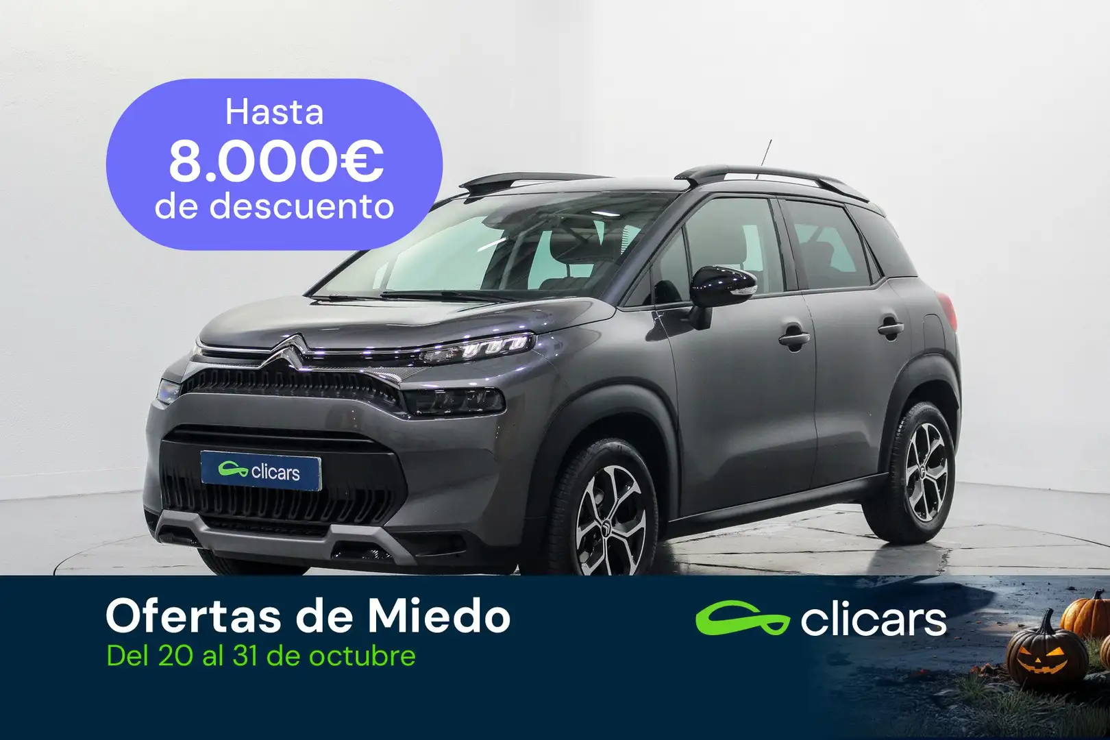 Citroen C3 Aircross Puretech S&S Plus 110 Gris - 1