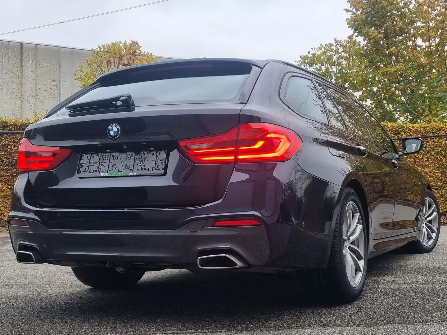 BMW 520 dA//M-Pakket//Navi-Pro//Leder... Noir - 2