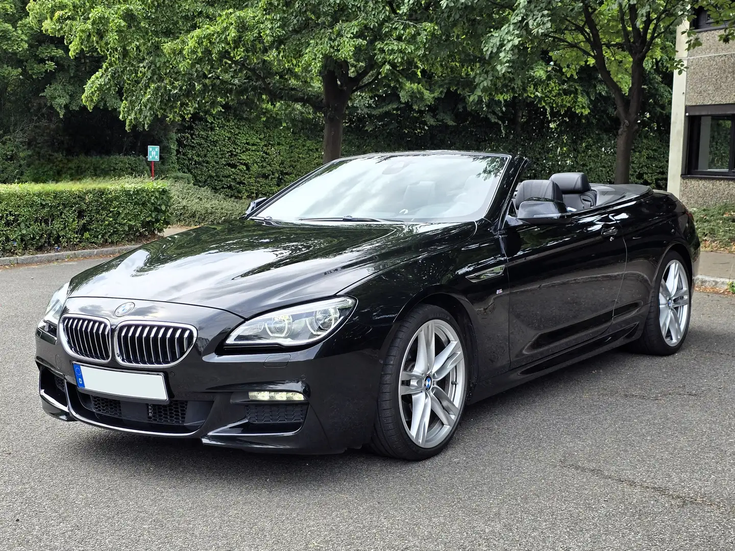 BMW 640 Cabrio*M-Paket*TÜV NEU 06/2027*BMW-Servicepaket Siyah - 2