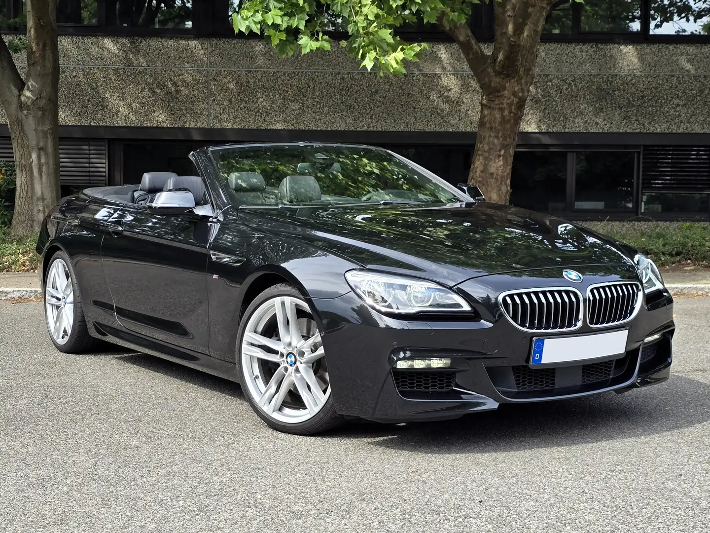 BMW 640 Cabrio*M-Paket*TÜV NEU 06/2027*BMW-Servicepaket Siyah - 1