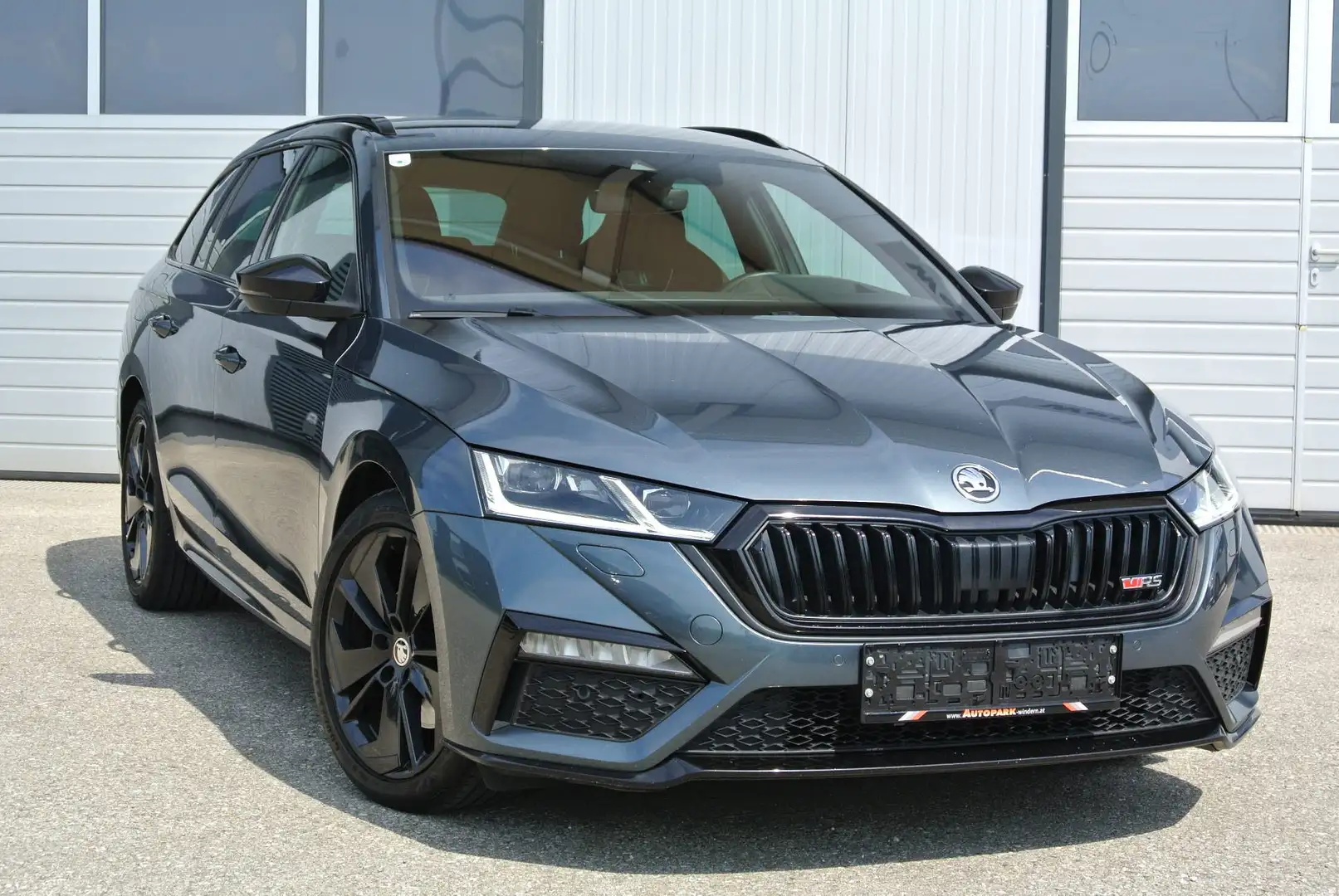 Skoda Octavia Combi  RS 4x4 2.0 TDI DSG * LEDER * LED * HUD* Gris - 1