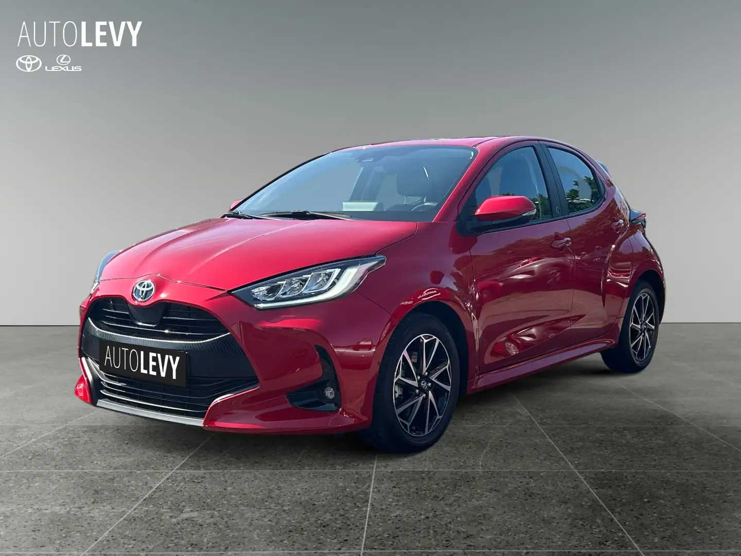Toyota Yaris 1.5 D Team Deutschland FLA SpurH LM LED Roşu - 2