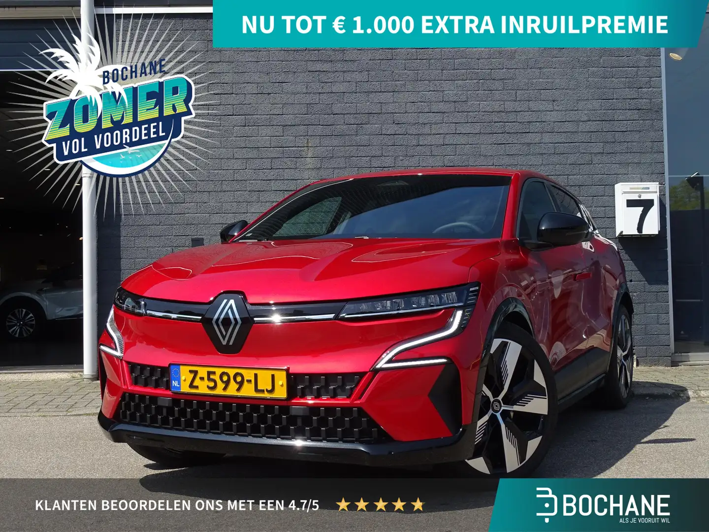 Renault Megane E-Tech EV60 Optimum Charge Techno | Camera | AppleCarplay Rood - 1