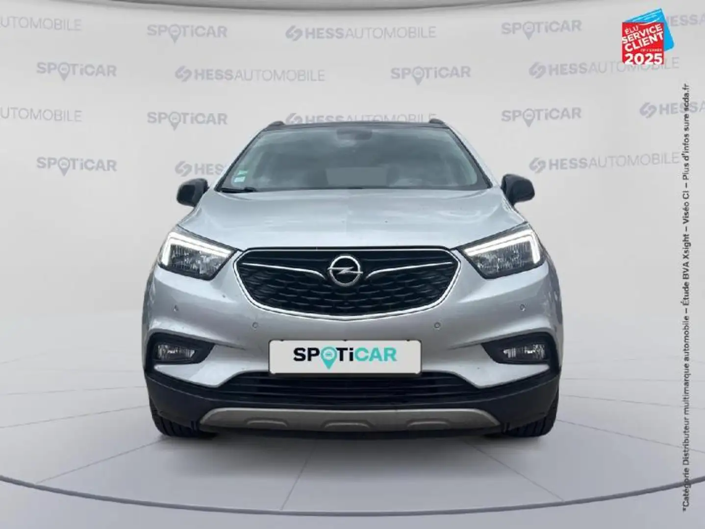 Opel Mokka X 1.6 D 136 Black Edition 4x2 Euro6d-T GPS Camera Attelage Gris - 2