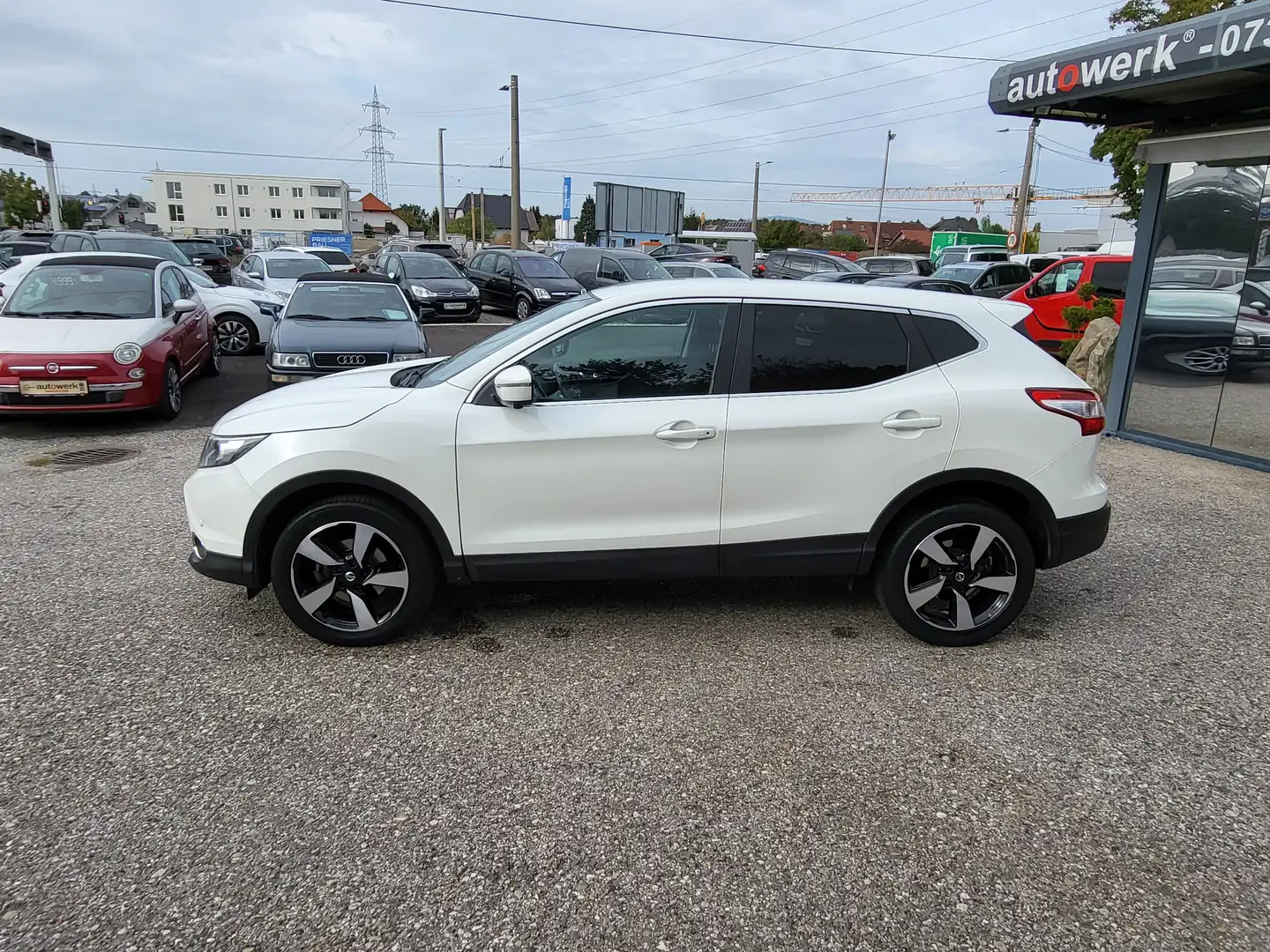 Nissan Qashqai N-Connecta Blanc - 2