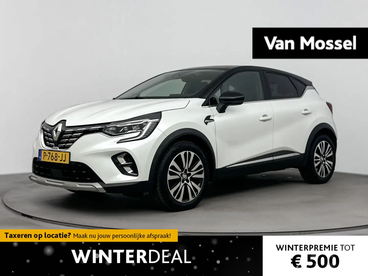 Renault Captur 1.3 TCe Initiale Paris 140PK | Automaat | Lederen Blanc - 1