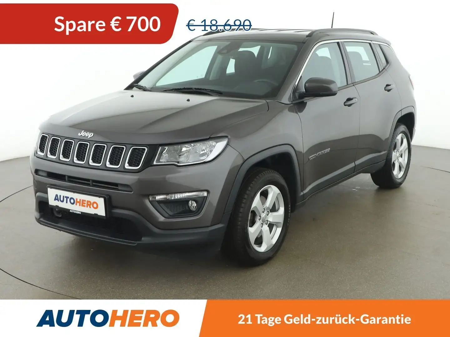 Jeep Compass 1.6 M-Jet Longitude FWD *SHZ*TEMP*KLIMA* Grau - 1
