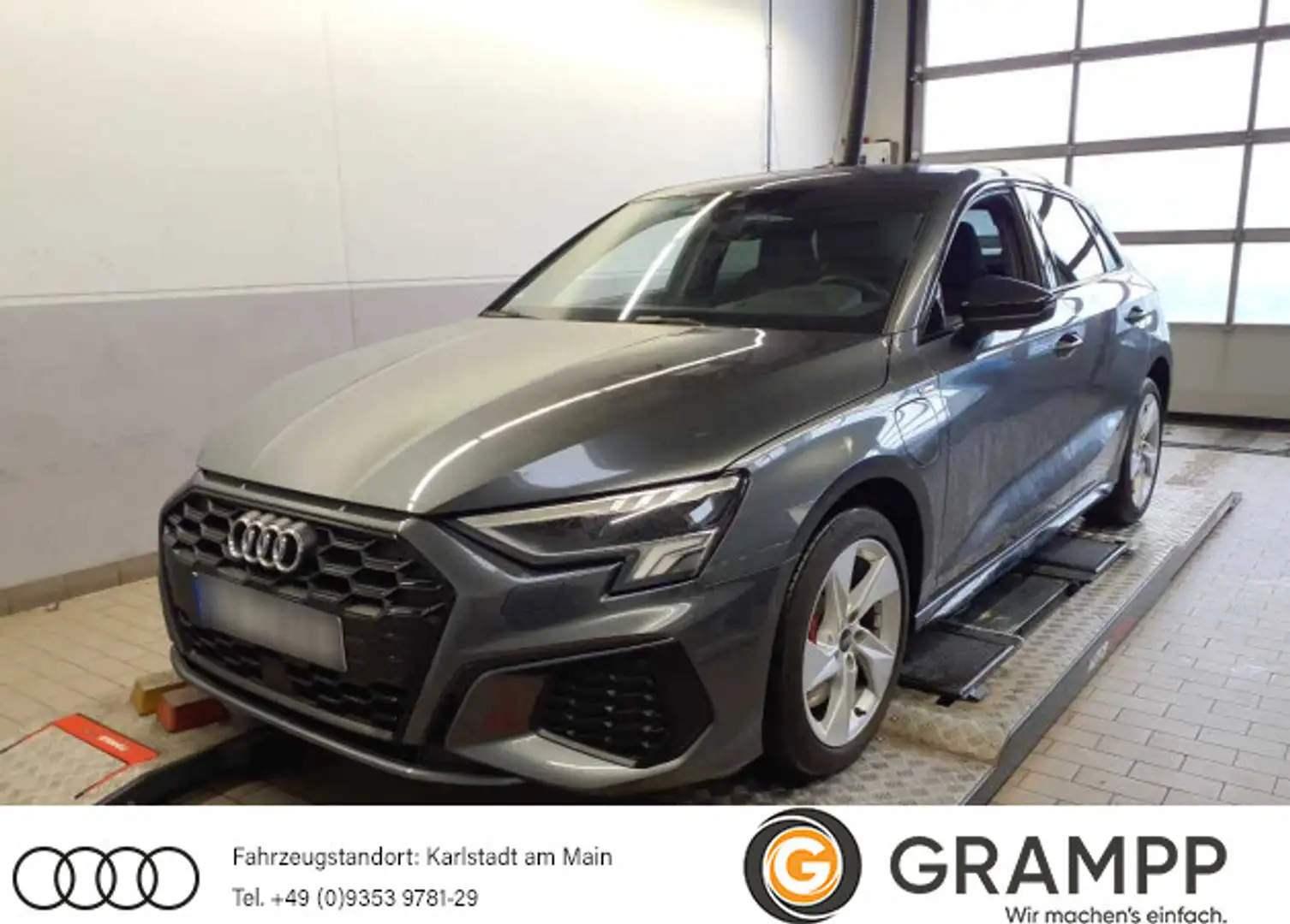 Audi A3 45 TFSI e S-tronic +LED+VIRTUAL+HUD Grau - 1