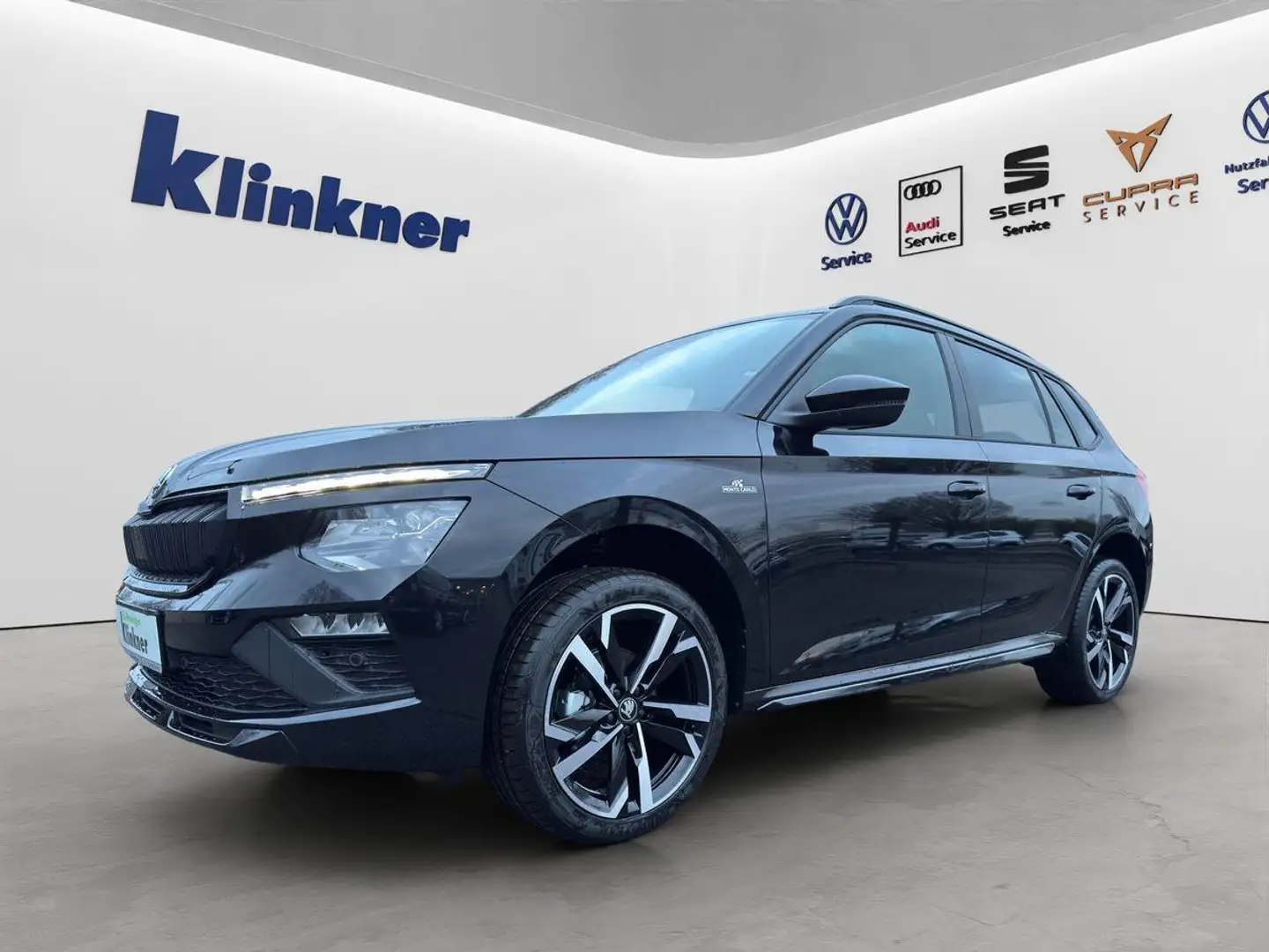 Skoda Kamiq 1.5 16V TSI Monte Carlo AHK, KESSY, LED Schwarz - 1