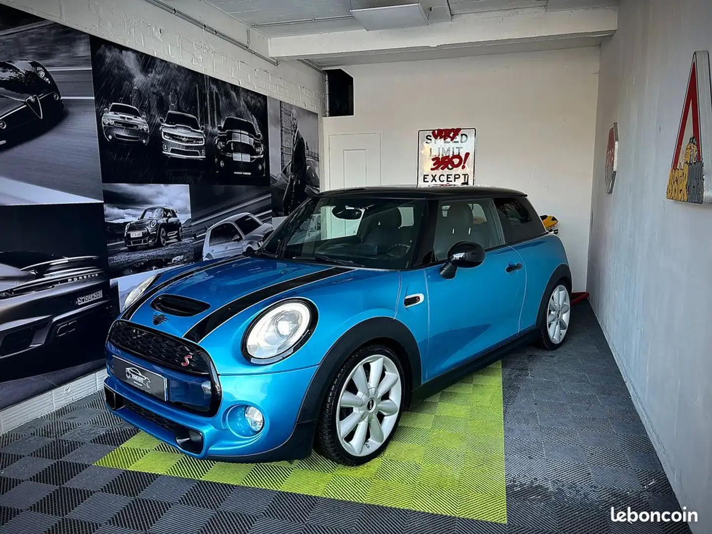 MINI One Cooper S F56 192CV BVM Bleu - 1